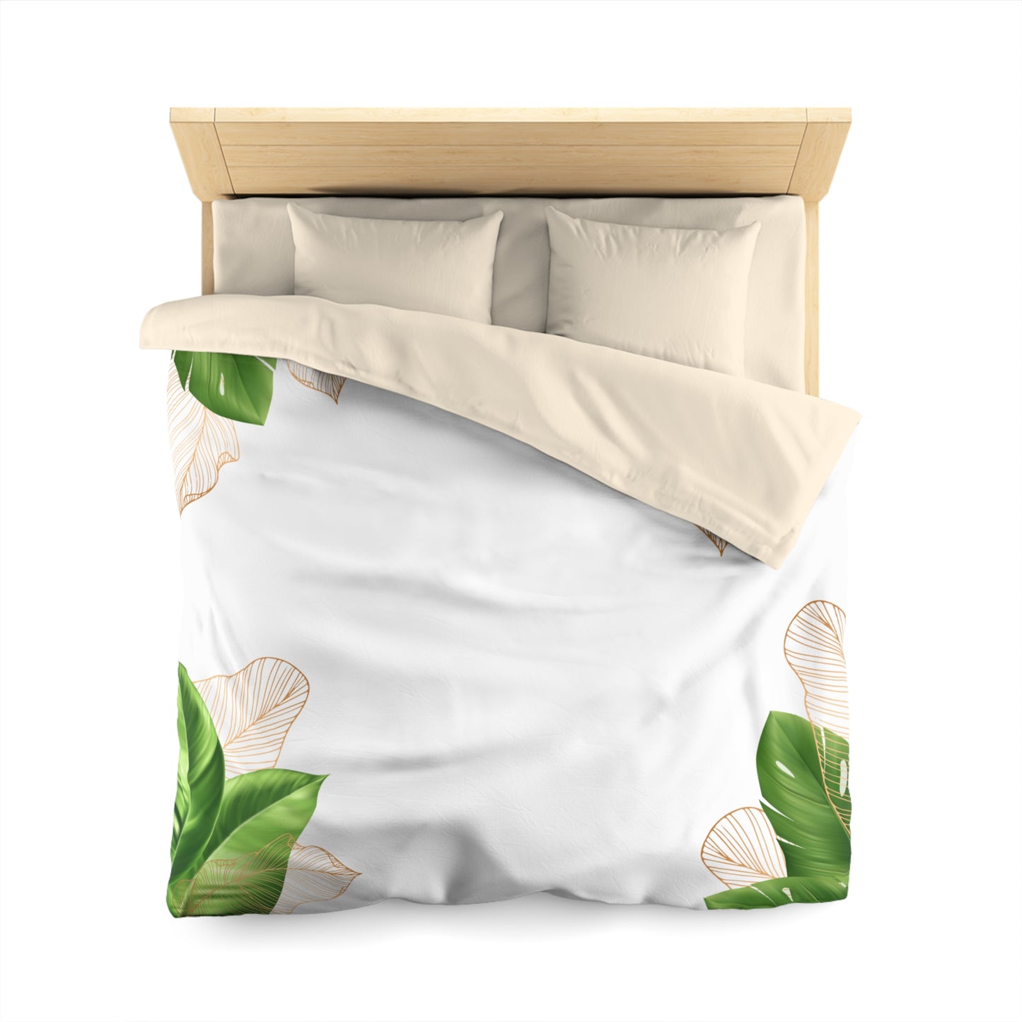 Chilli and Bandit Heeler-Inspired Microfiber Duvet Cover