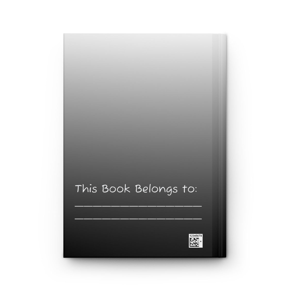 Sticker Book! Black and White Hardcover Matte (Blank)