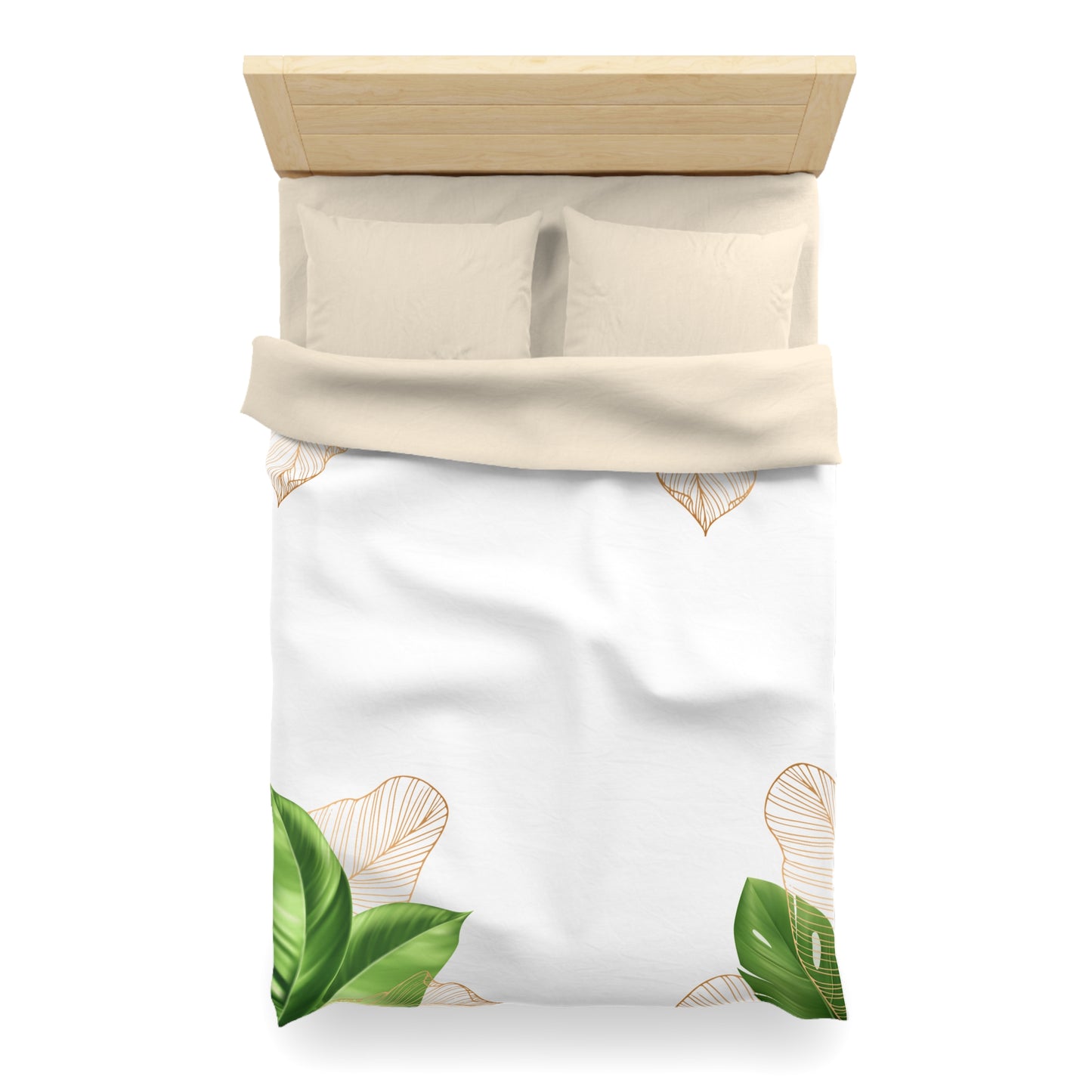 Chilli and Bandit Heeler-Inspired Microfiber Duvet Cover