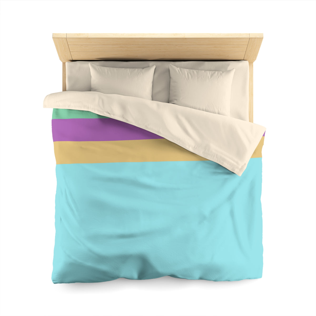 Bingo and Bluey Inspired Microfiber Duvet Cover