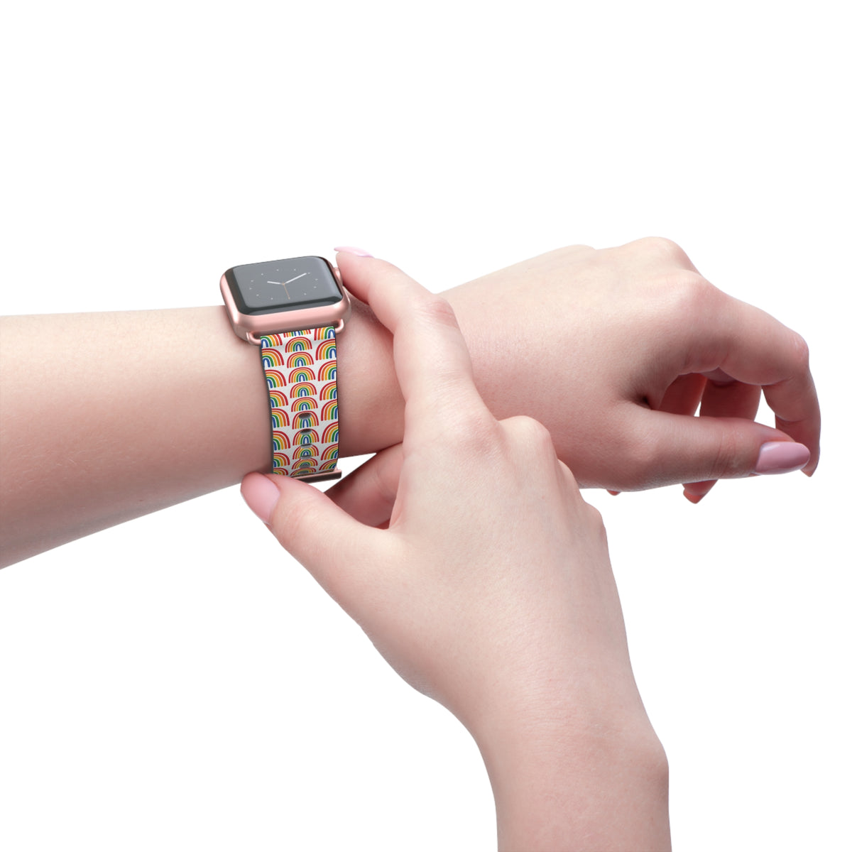 Rainbow Watch Band