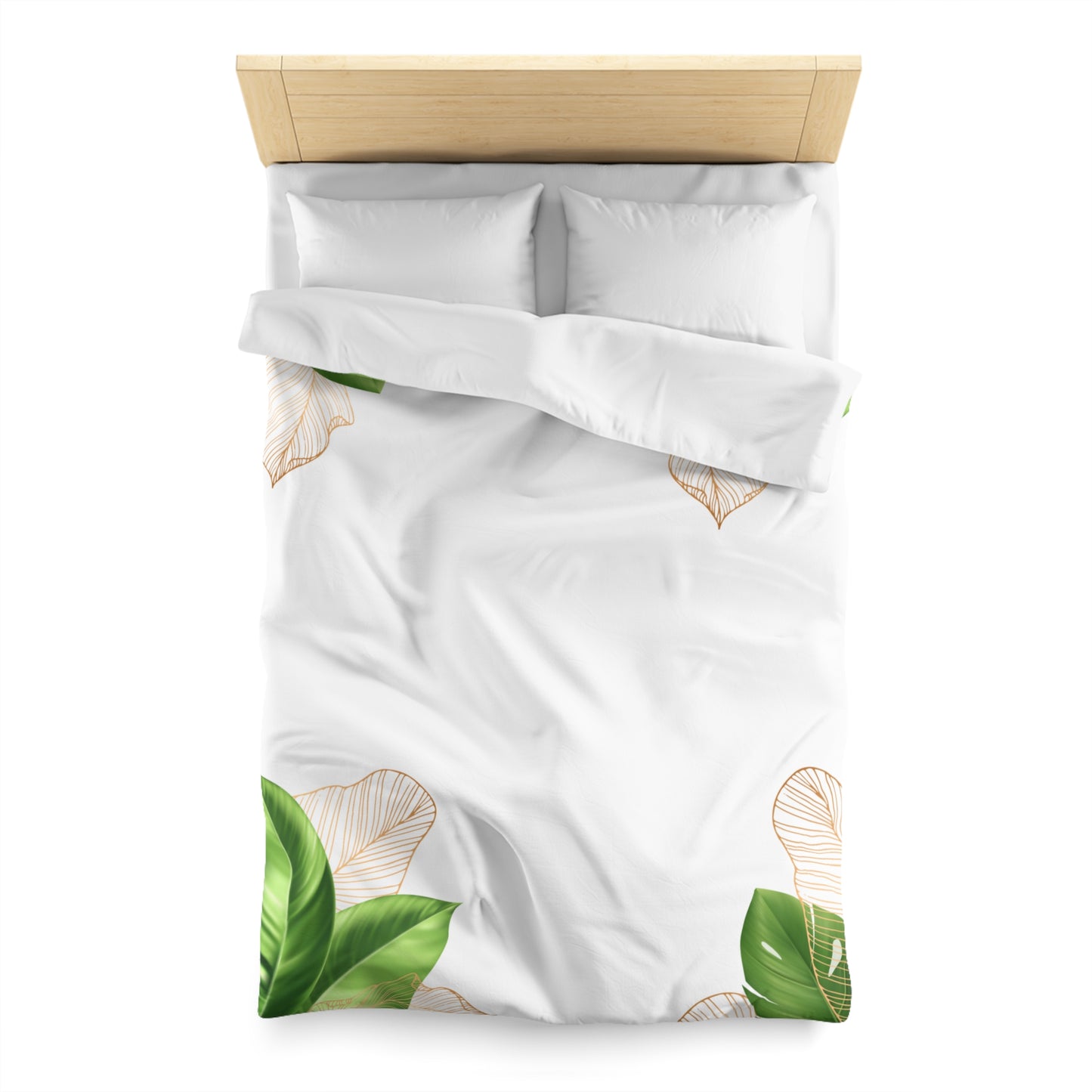 Chilli and Bandit Heeler-Inspired Microfiber Duvet Cover