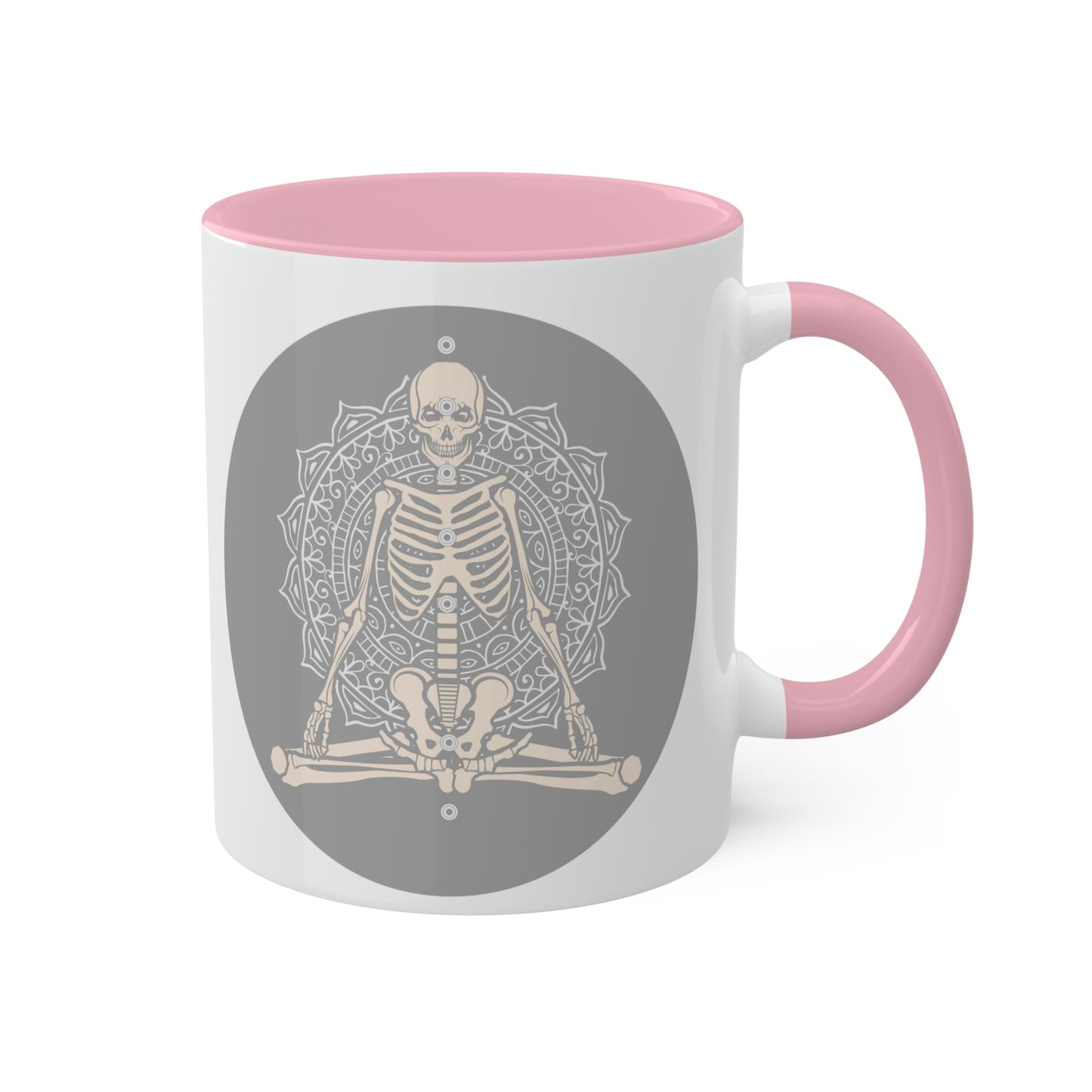 Skeleton, Yoga, Rest in Peace Multiple options, Colorful Mugs, 11oz