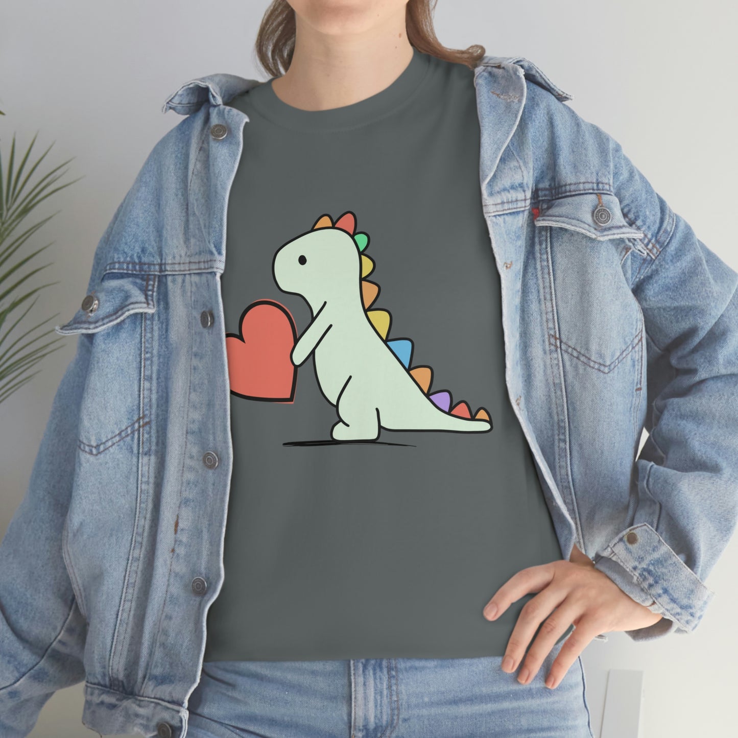 Dinosaur T-shirt, Rainbow Dinosaur, , Family Tshirts,