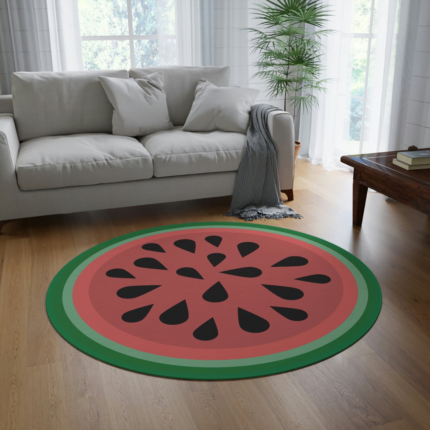 Bluey Watermelon Rug