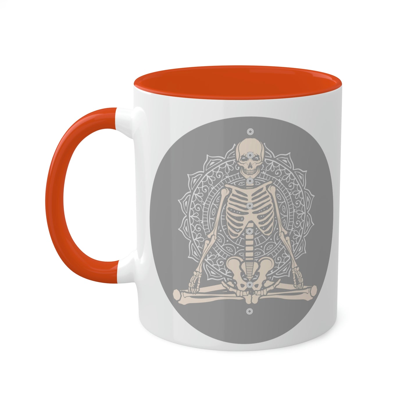 Skeleton, Yoga, Rest in Peace Multiple options, Colorful Mugs, 11oz