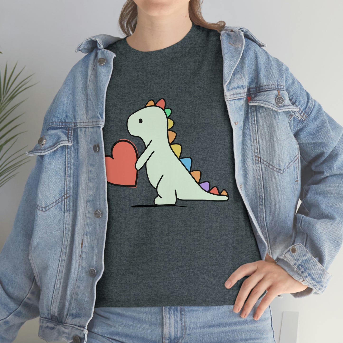 Dinosaur T-shirt, Rainbow Dinosaur, , Family Tshirts,