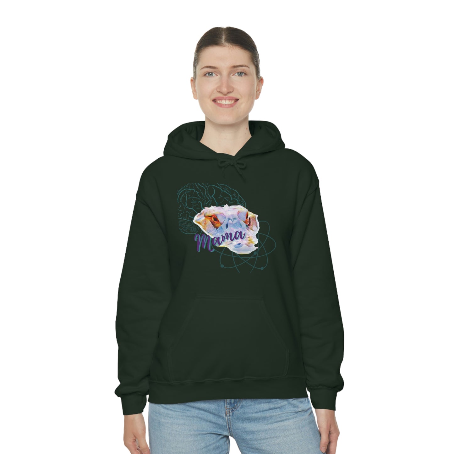 Just a Mama Gator, Parenting Hoodie, Unisex Hoodie