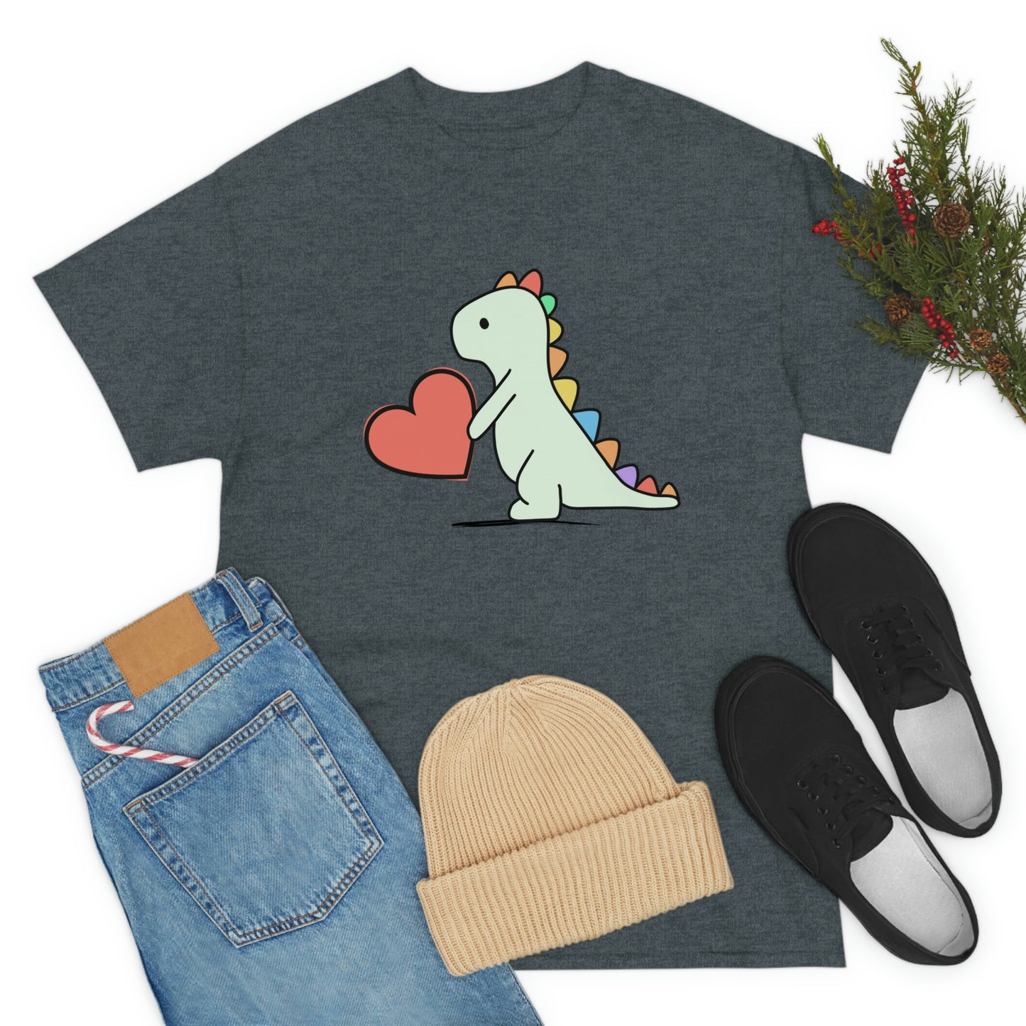 Dinosaur T-shirt, Rainbow Dinosaur, , Family Tshirts,