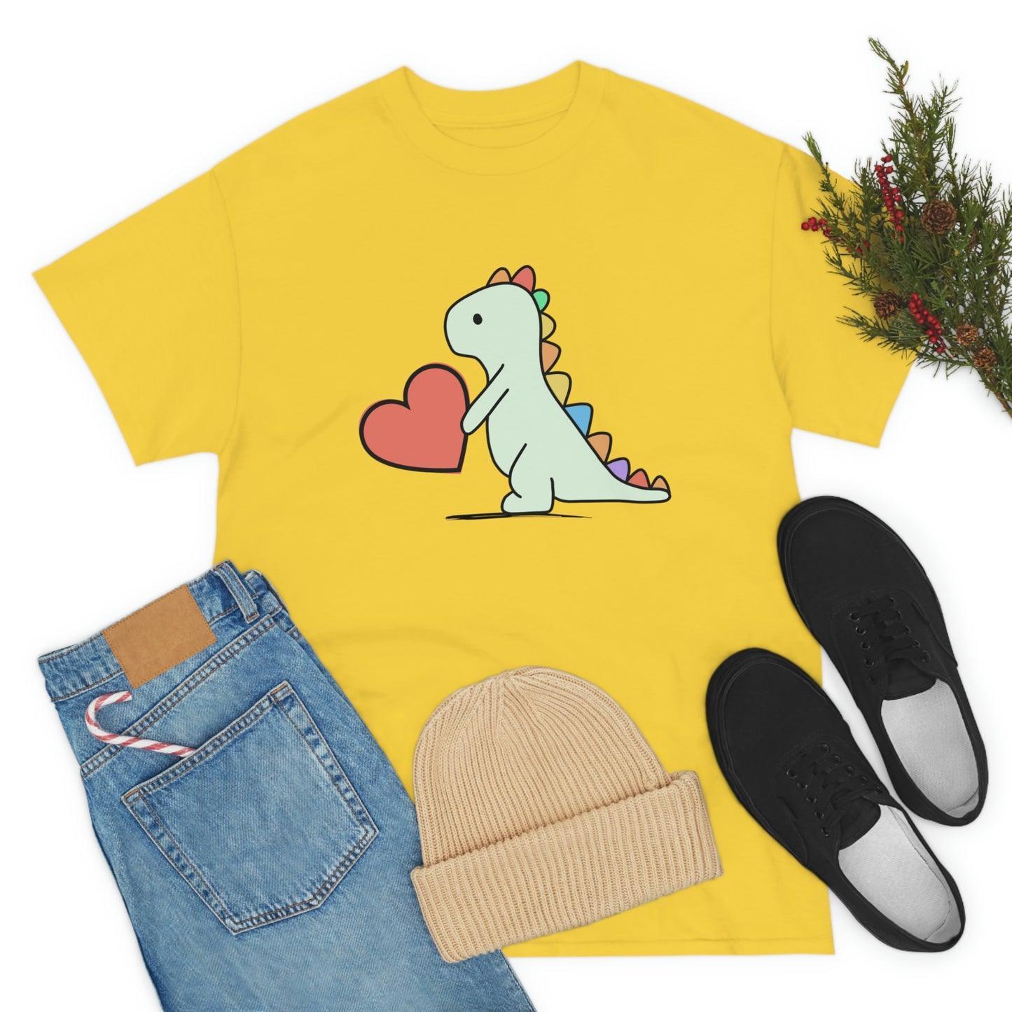 Dinosaur T-shirt, Rainbow Dinosaur, , Family Tshirts,
