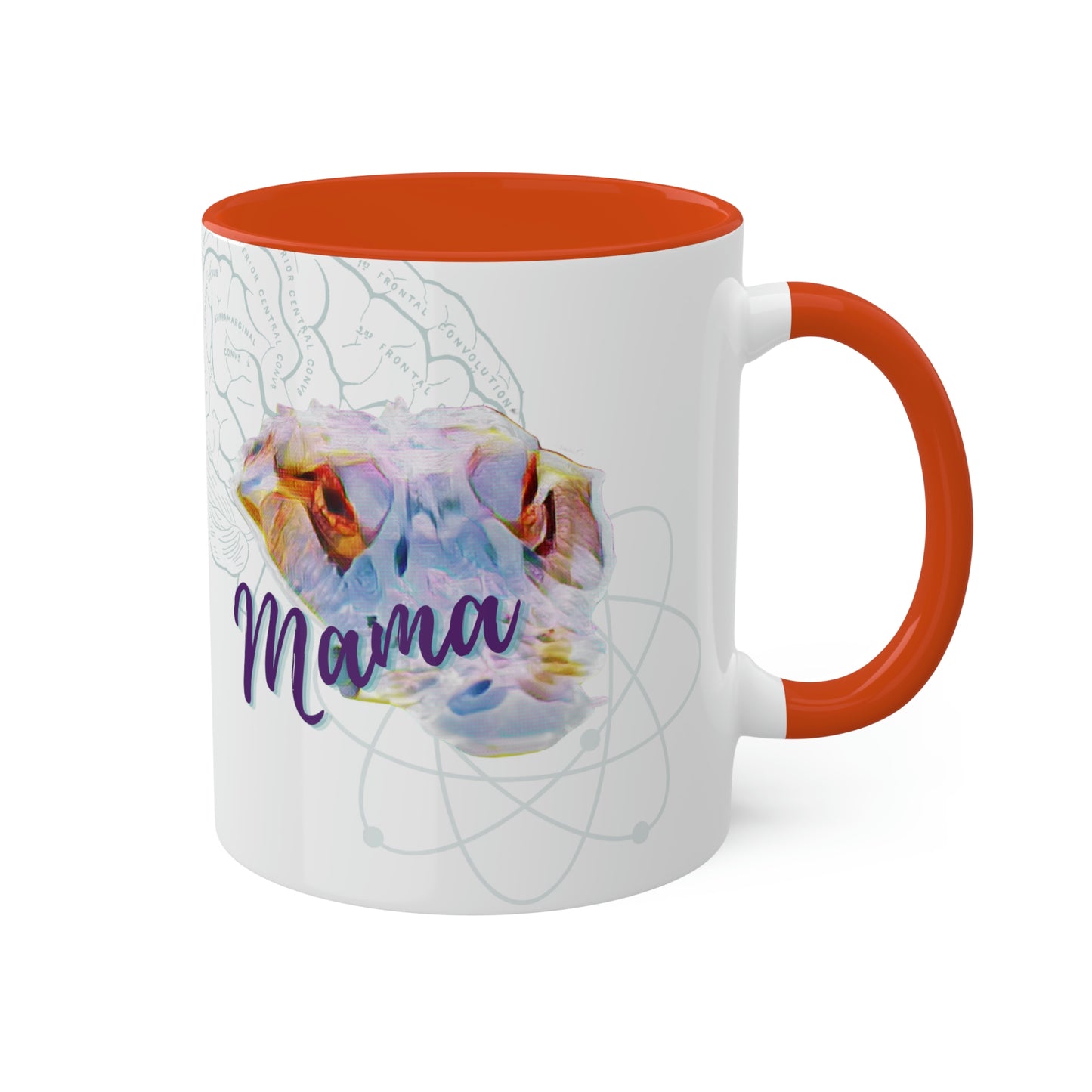 Just a Mama Gator -multiple options-Colorful Mugs, 11oz, Parenting Science