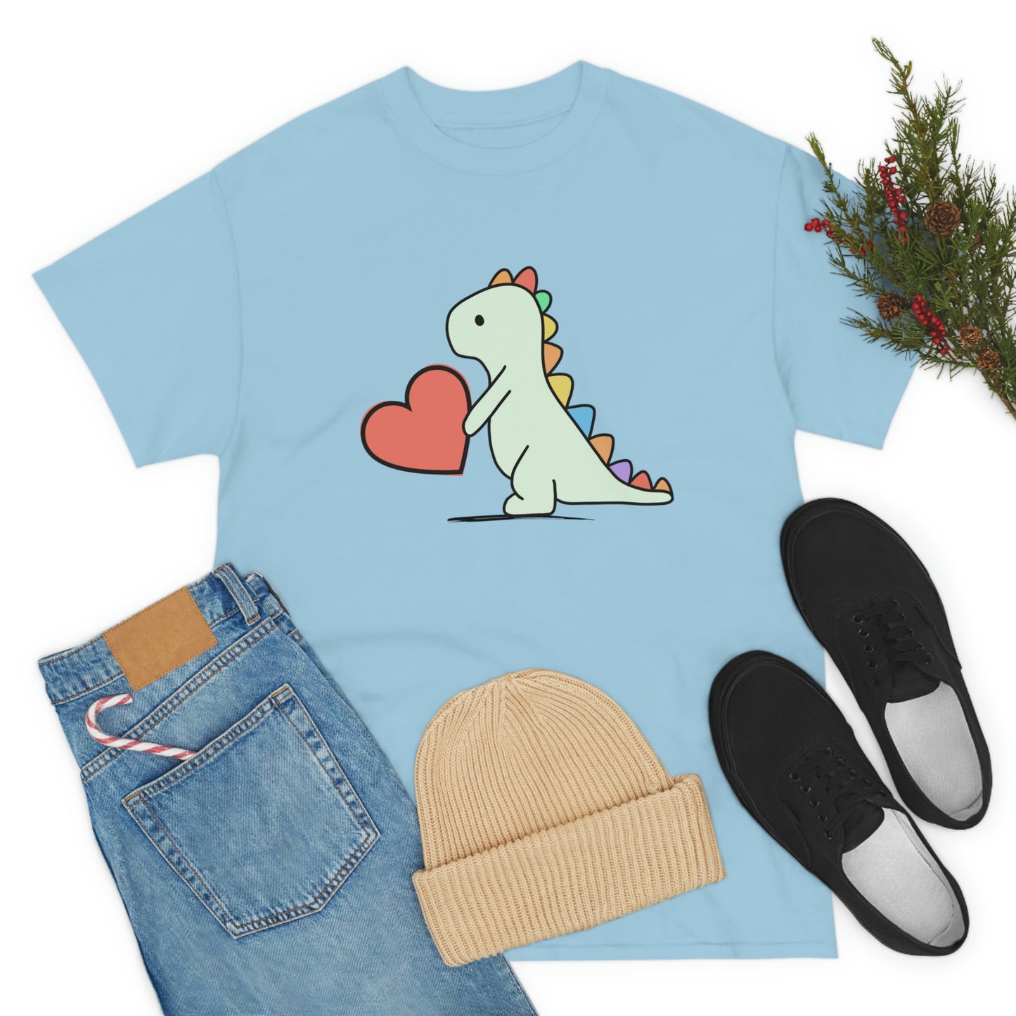 Dinosaur T-shirt, Rainbow Dinosaur, , Family Tshirts,