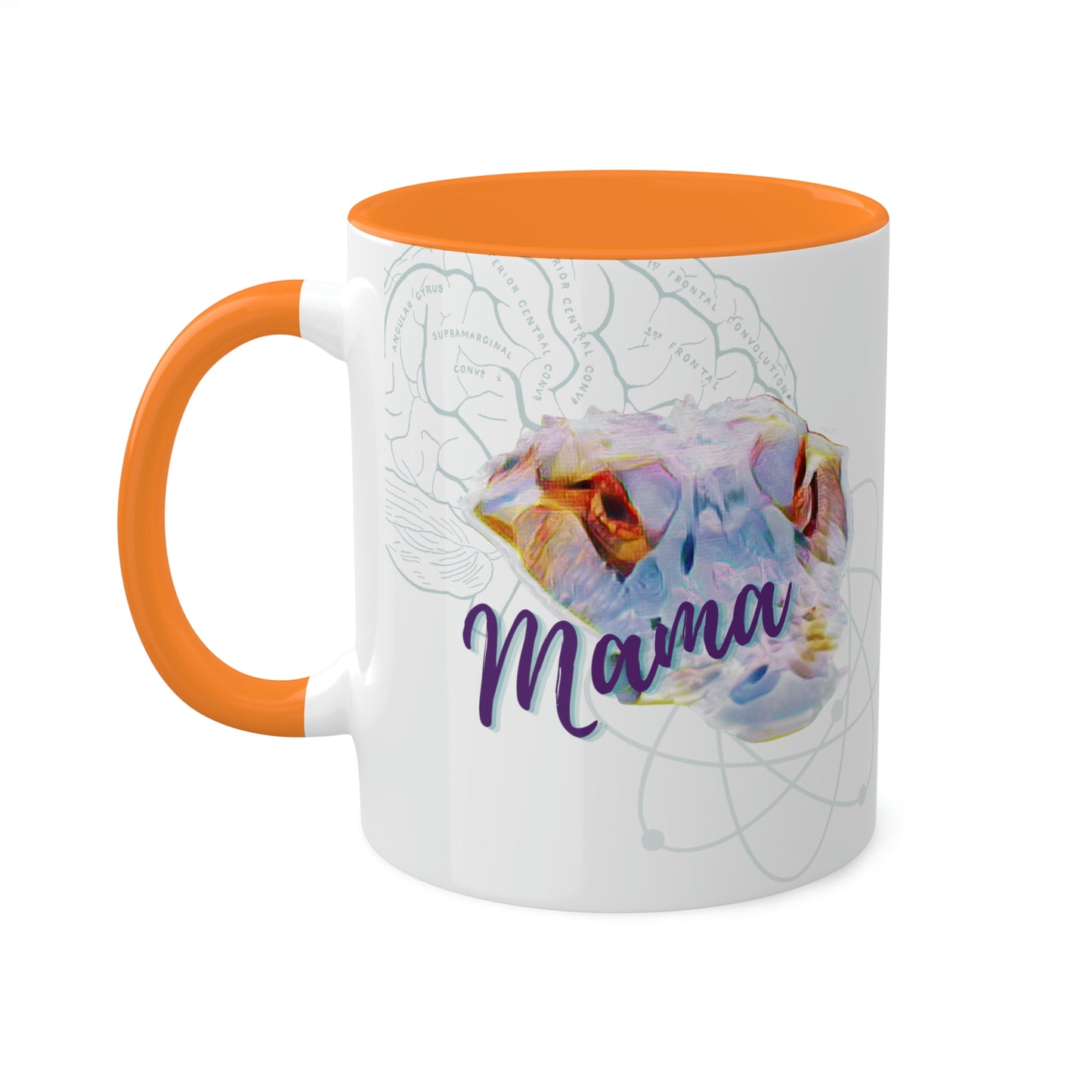 Just a Mama Gator -multiple options-Colorful Mugs, 11oz, Parenting Science