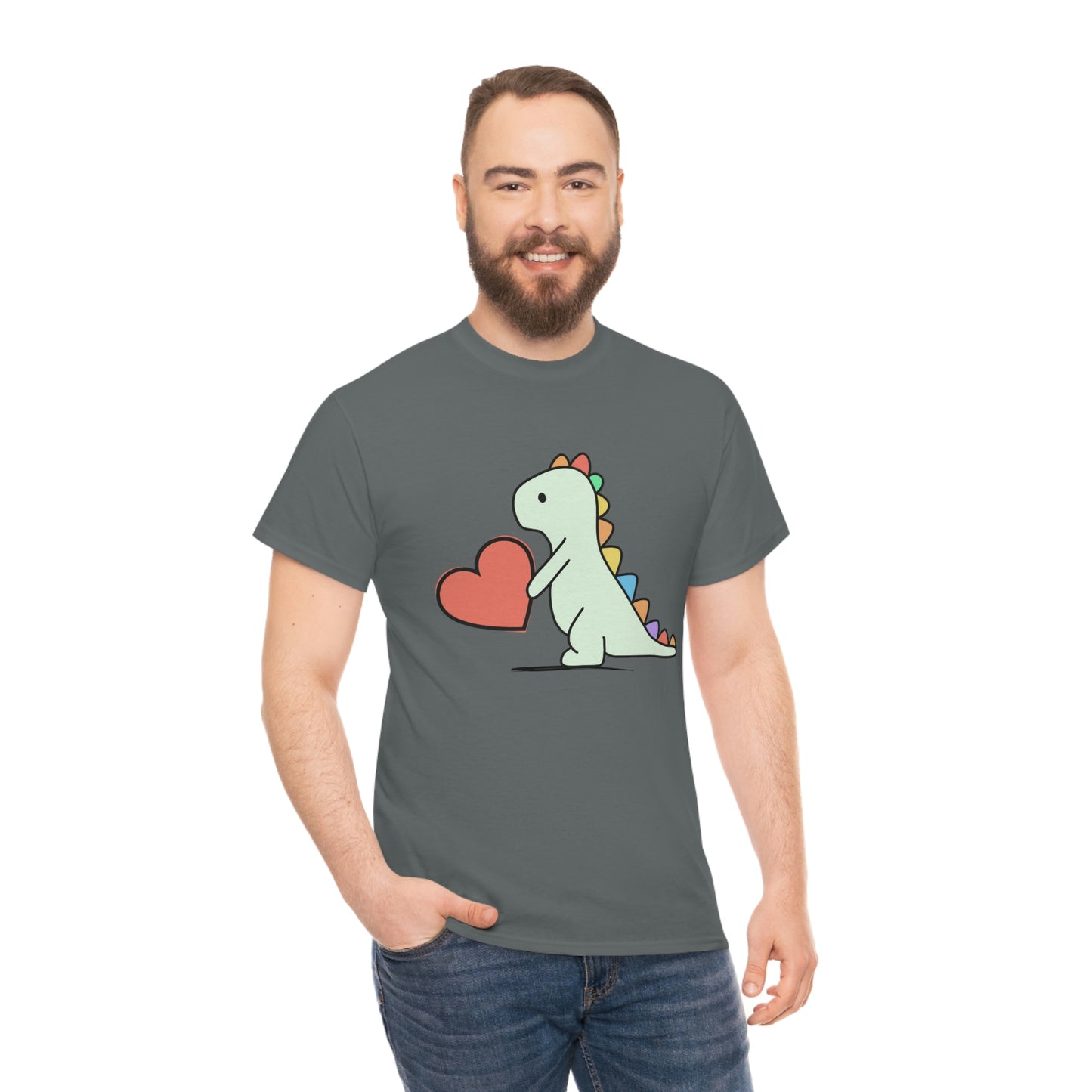 Dinosaur T-shirt, Rainbow Dinosaur, , Family Tshirts,