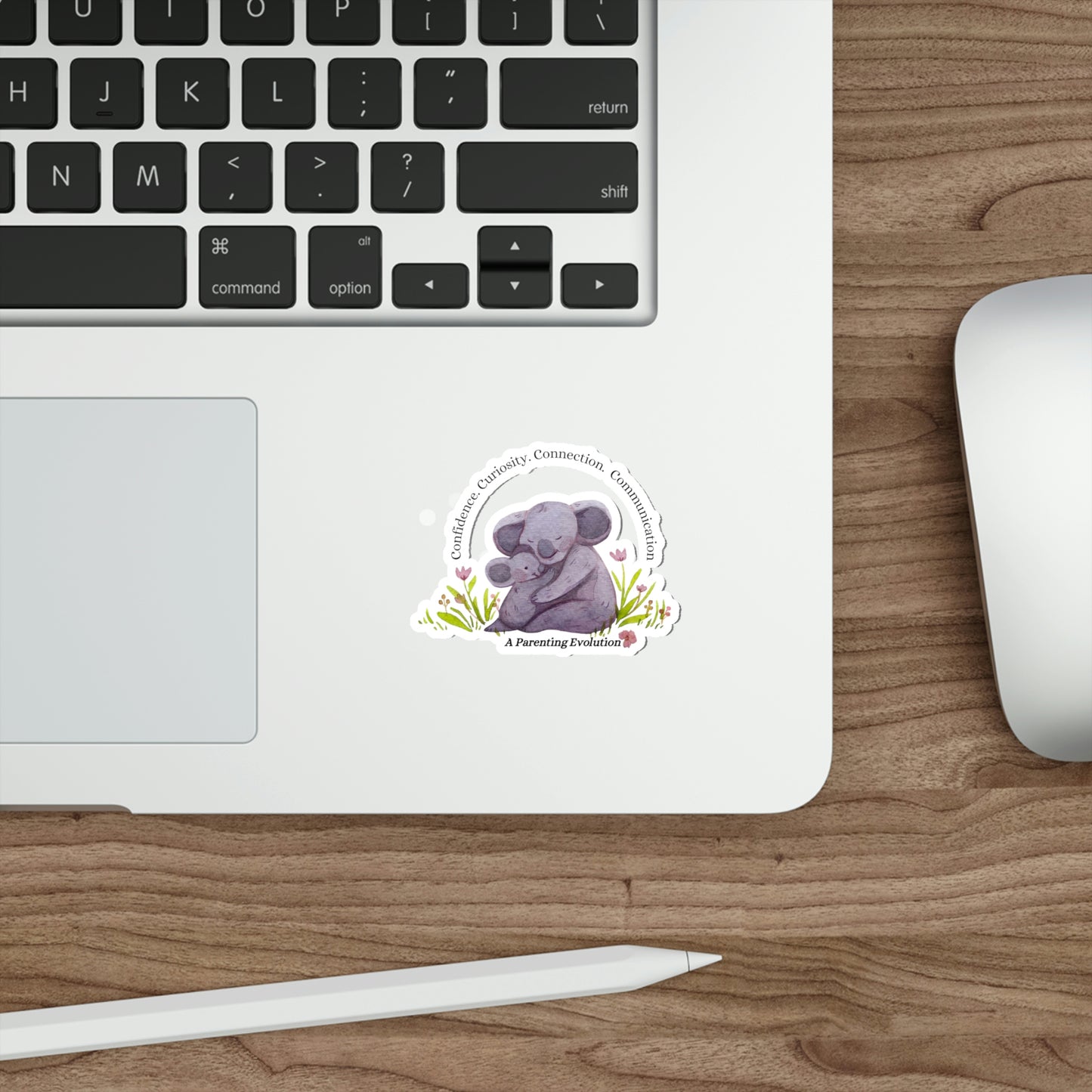 Koalas, Parenting Evolution, Parenting, Mom gift, Dad gift, Parenting Gift, Die-Cut Stickers