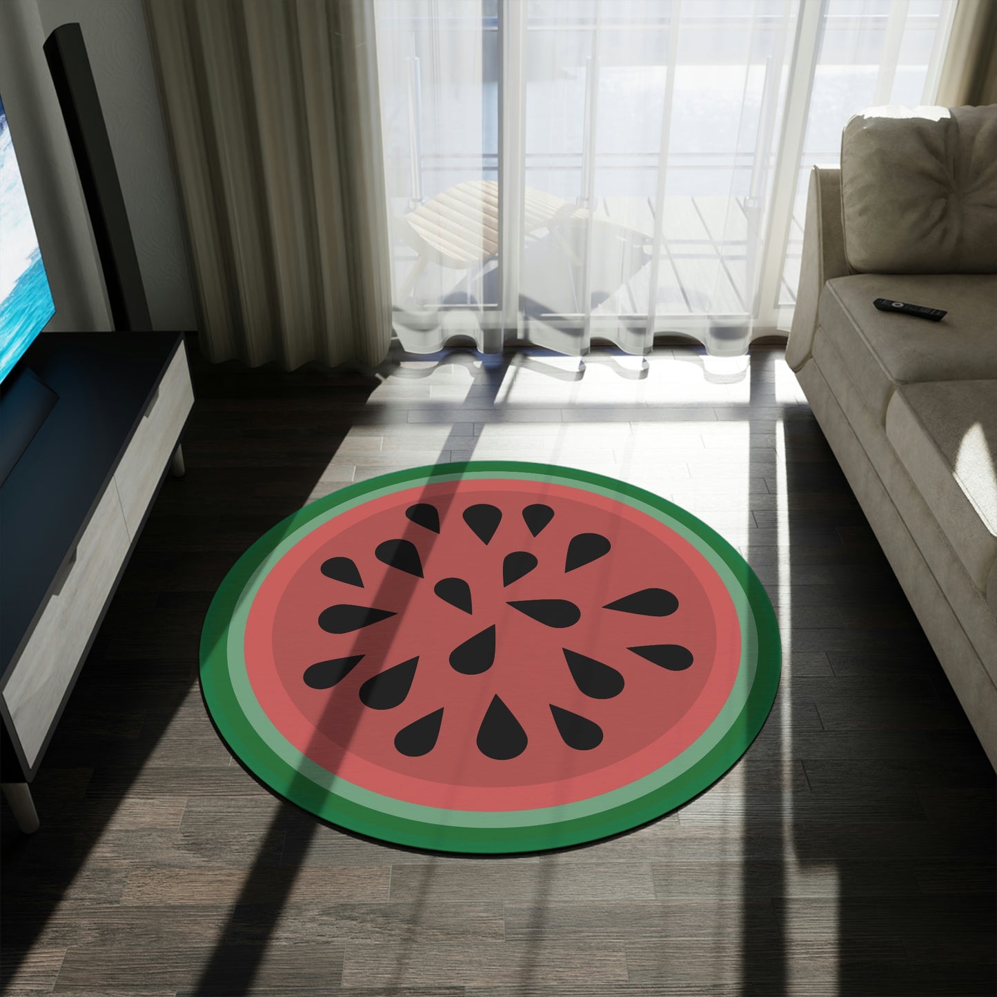 Bluey Watermelon Rug