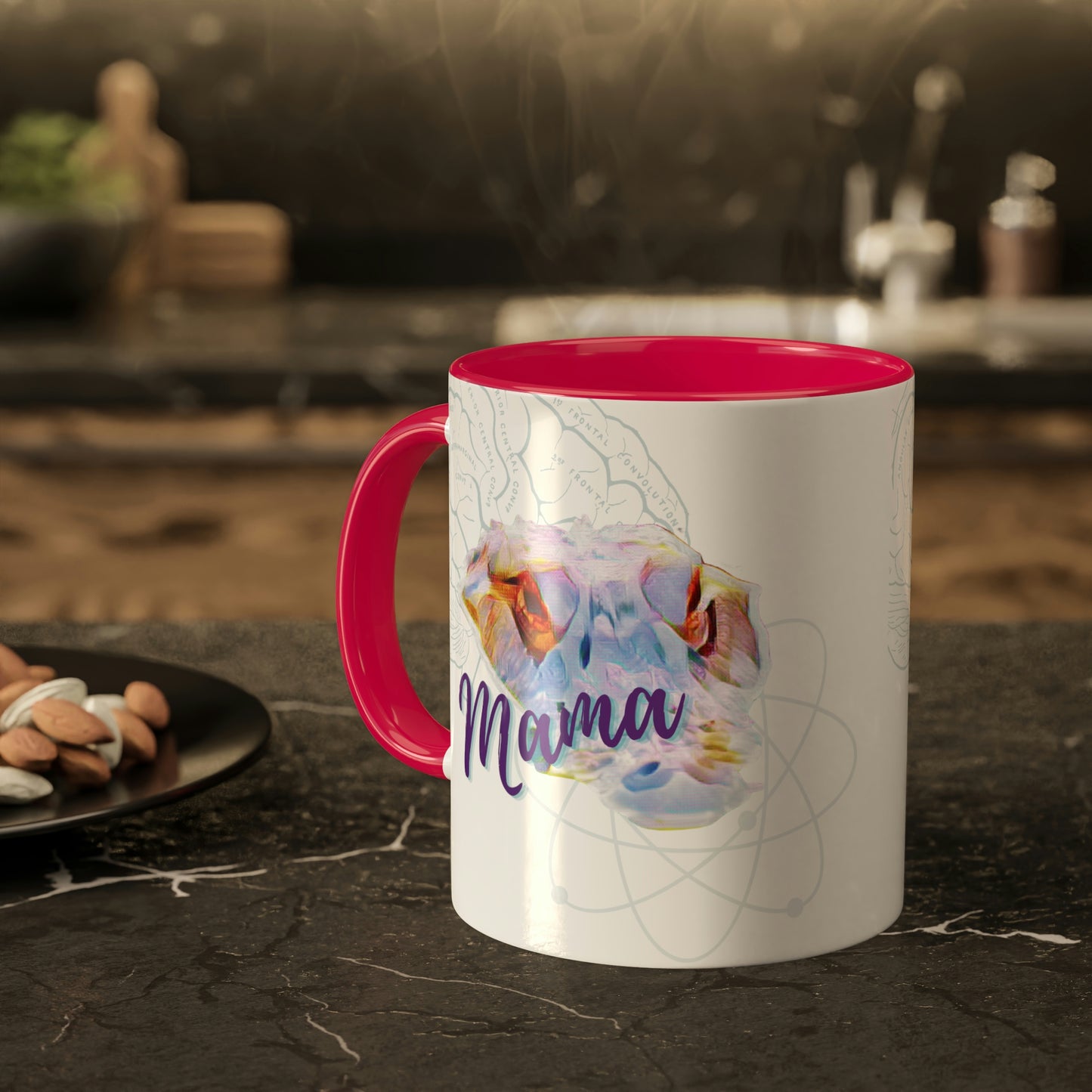 Just a Mama Gator -multiple options-Colorful Mugs, 11oz, Parenting Science