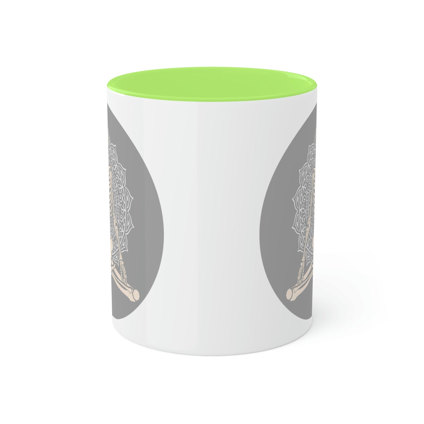 Skeleton, Yoga, Rest in Peace Multiple options, Colorful Mugs, 11oz