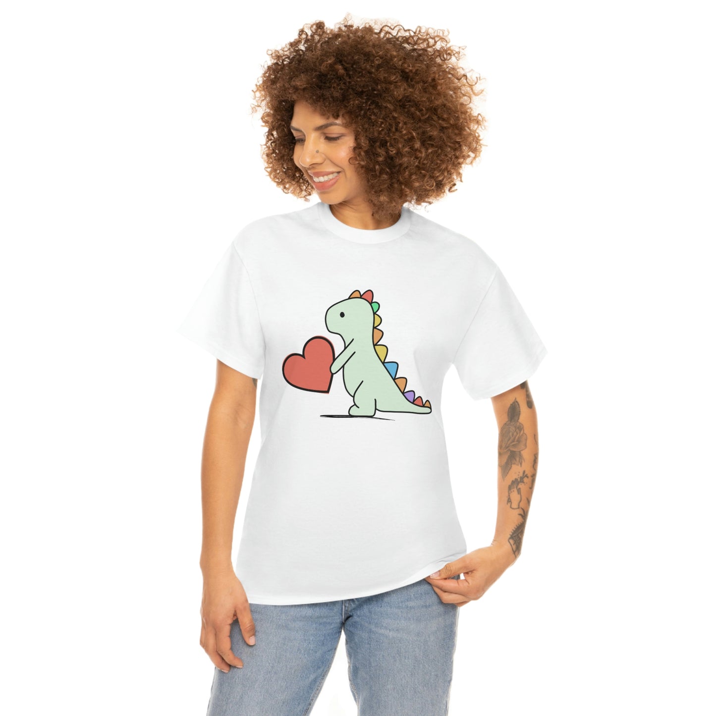 Dinosaur T-shirt, Rainbow Dinosaur, , Family Tshirts,