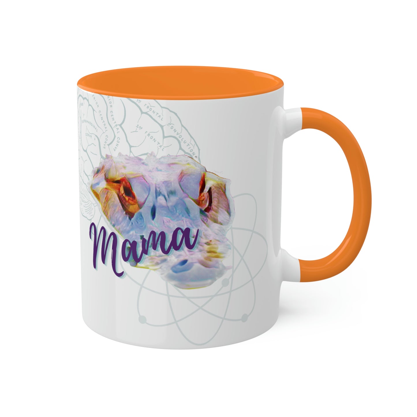 Just a Mama Gator -multiple options-Colorful Mugs, 11oz, Parenting Science