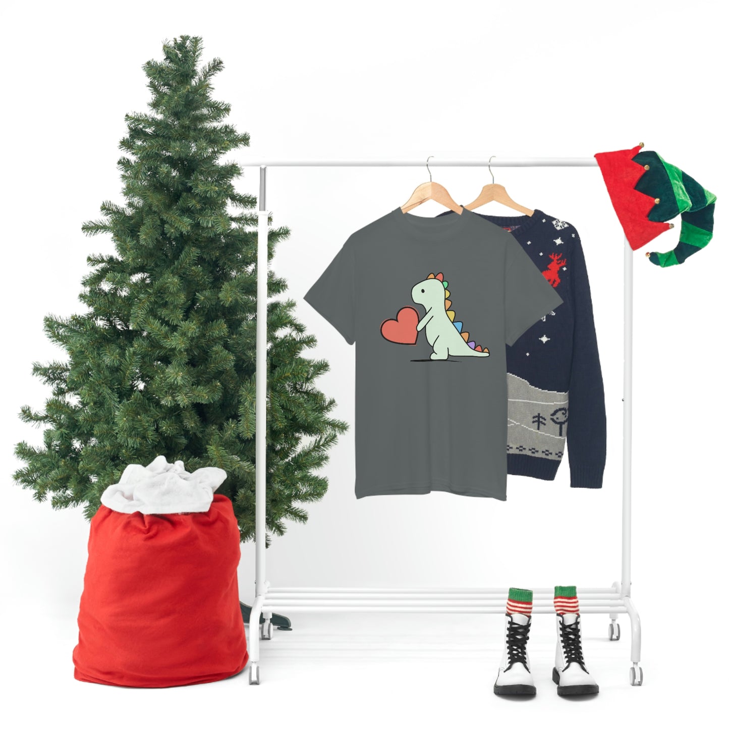 Dinosaur T-shirt, Rainbow Dinosaur, , Family Tshirts,