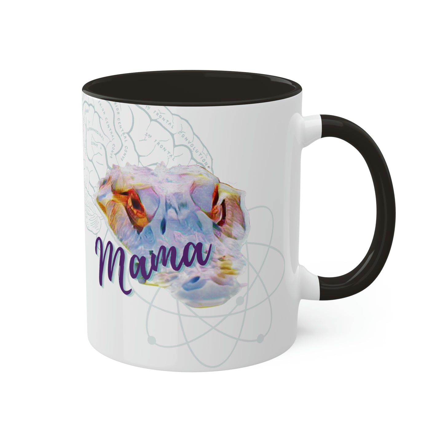 Just a Mama Gator -multiple options-Colorful Mugs, 11oz, Parenting Science