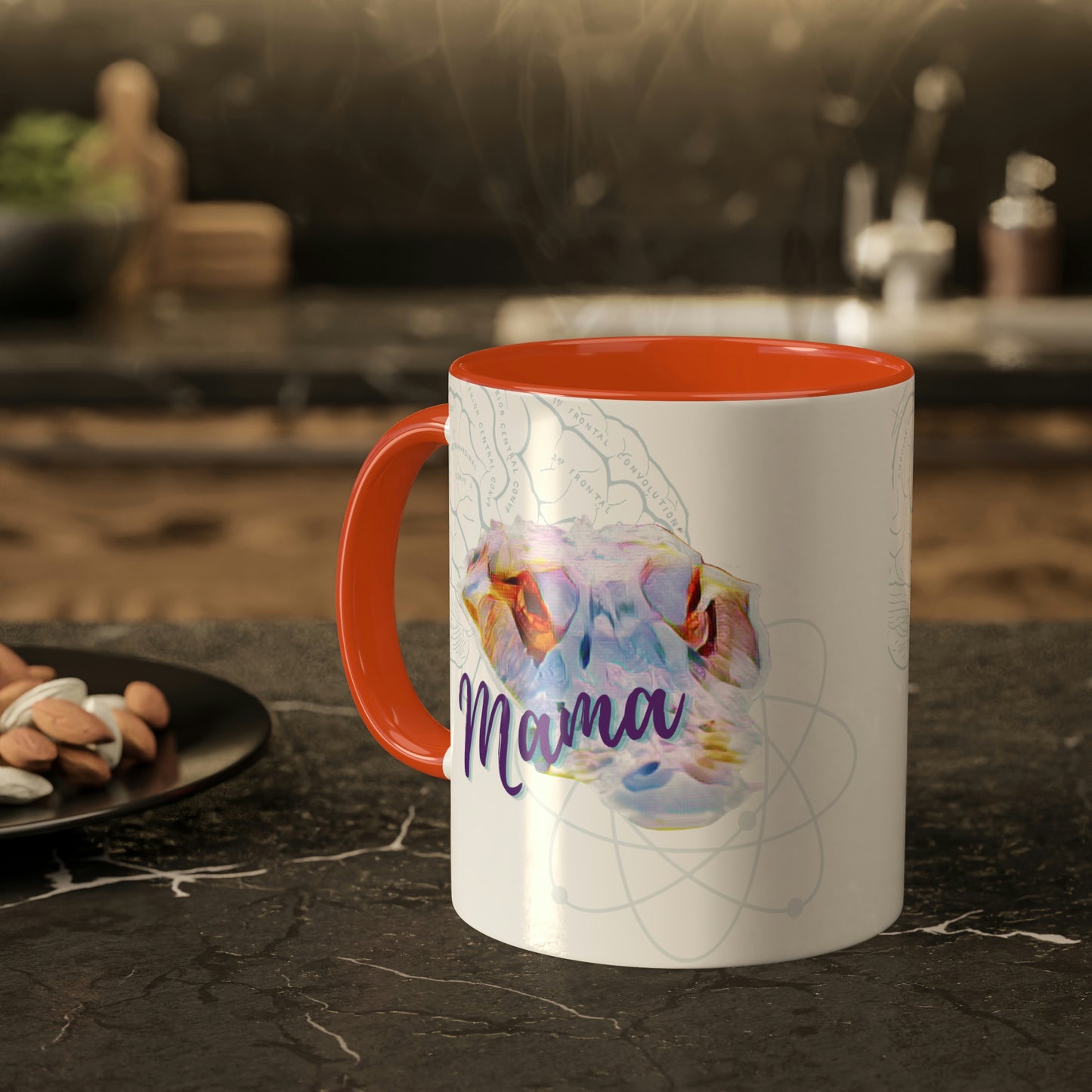Just a Mama Gator -multiple options-Colorful Mugs, 11oz, Parenting Science