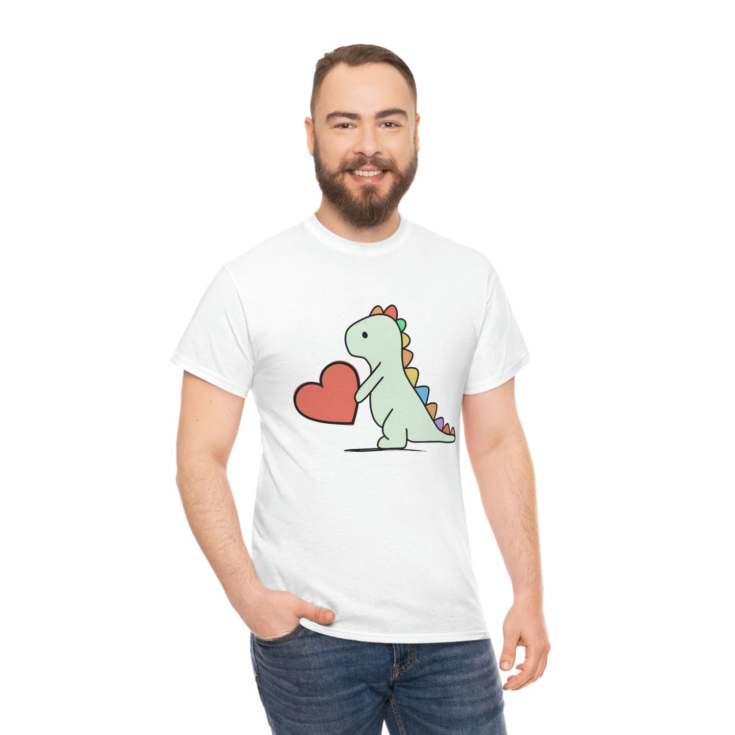 Dinosaur T-shirt, Rainbow Dinosaur, , Family Tshirts,