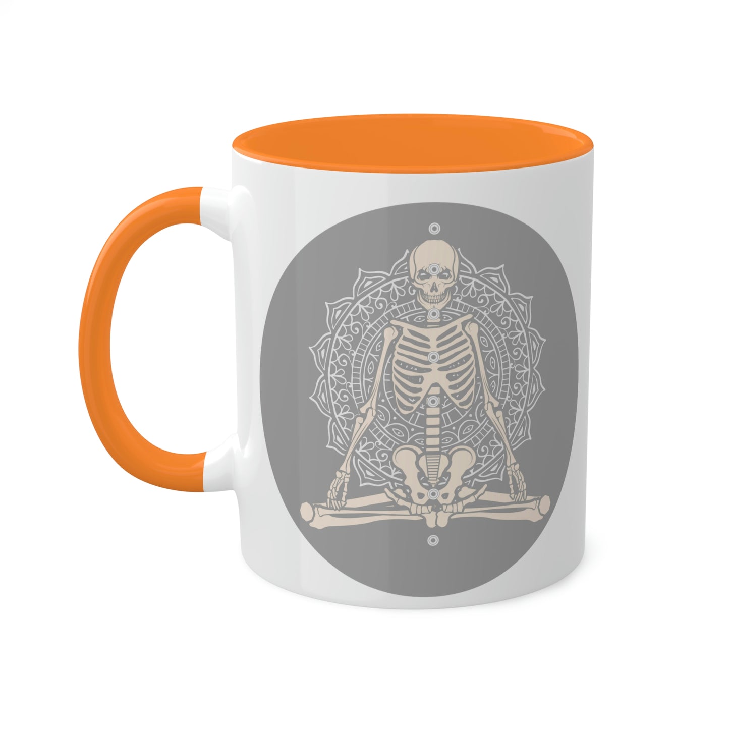 Skeleton, Yoga, Rest in Peace Multiple options, Colorful Mugs, 11oz