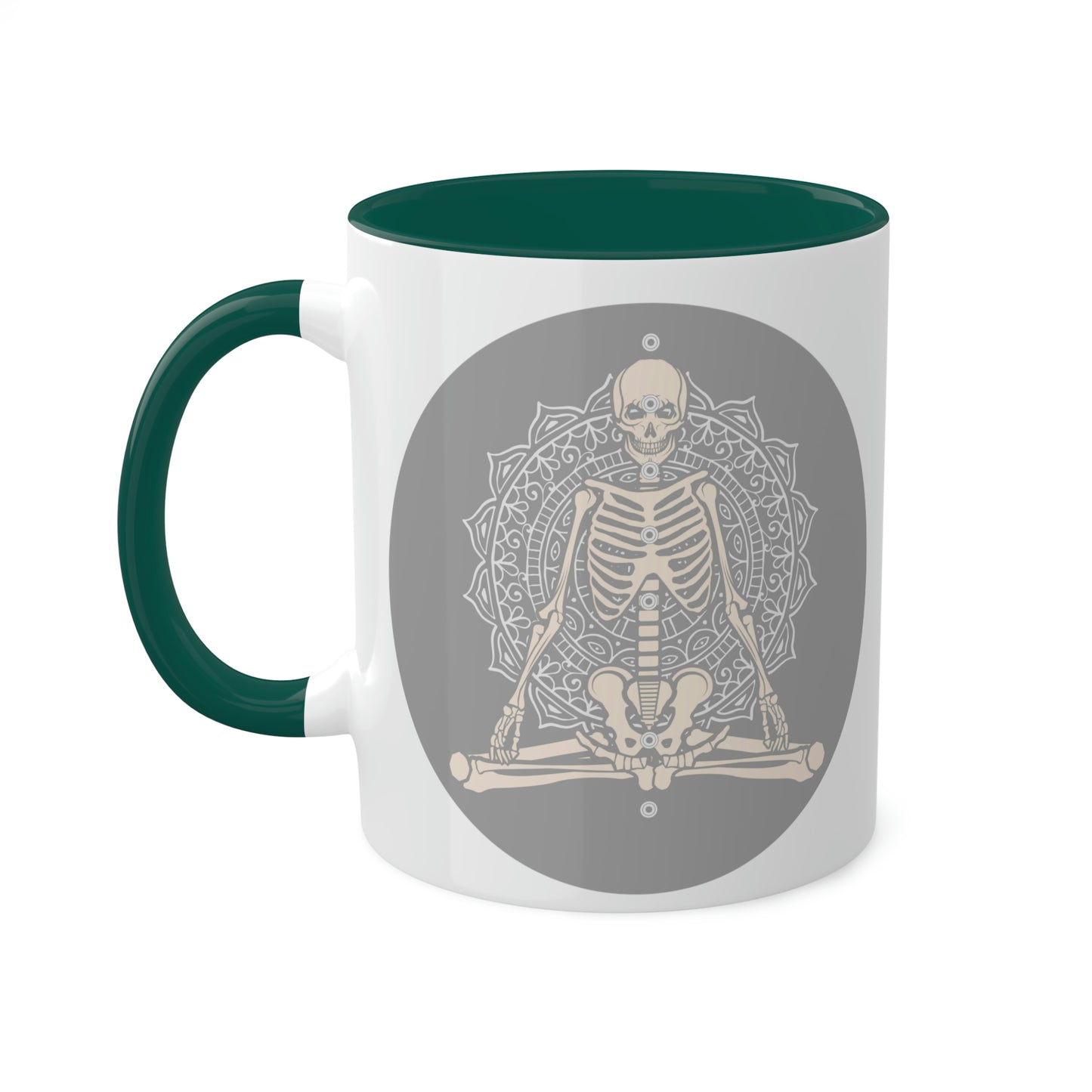 Skeleton, Yoga, Rest in Peace Multiple options, Colorful Mugs, 11oz