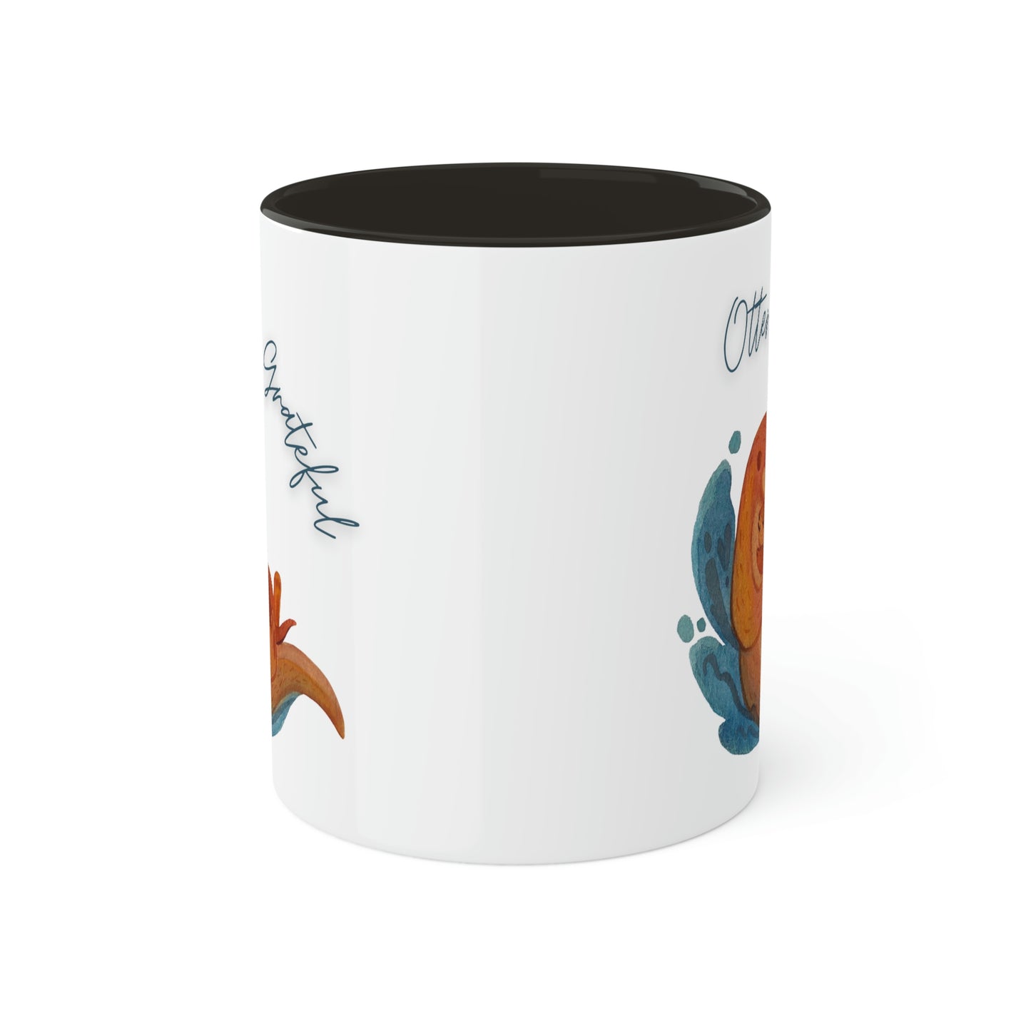 Otterly Grateful, Otter and baby, mom gift, dad gift, caregiver gift, color options Mug