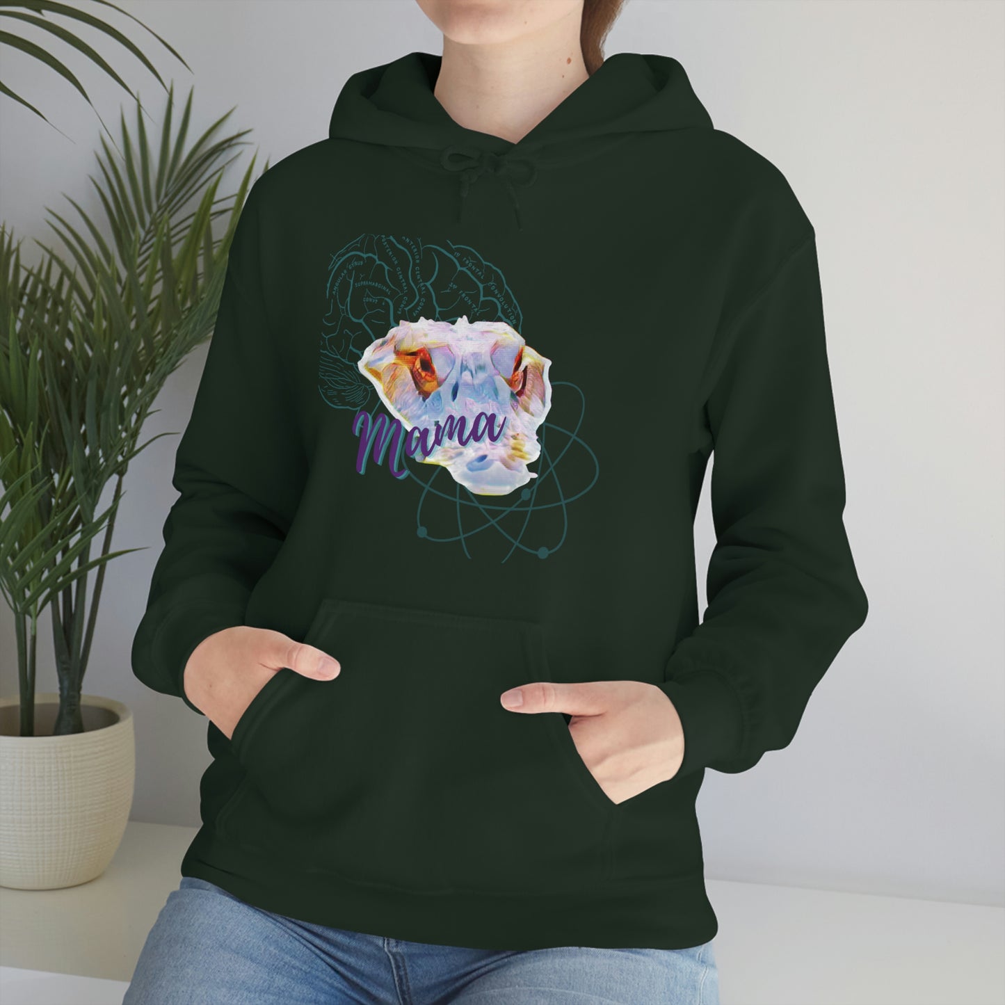 Just a Mama Gator, Parenting Hoodie, Unisex Hoodie