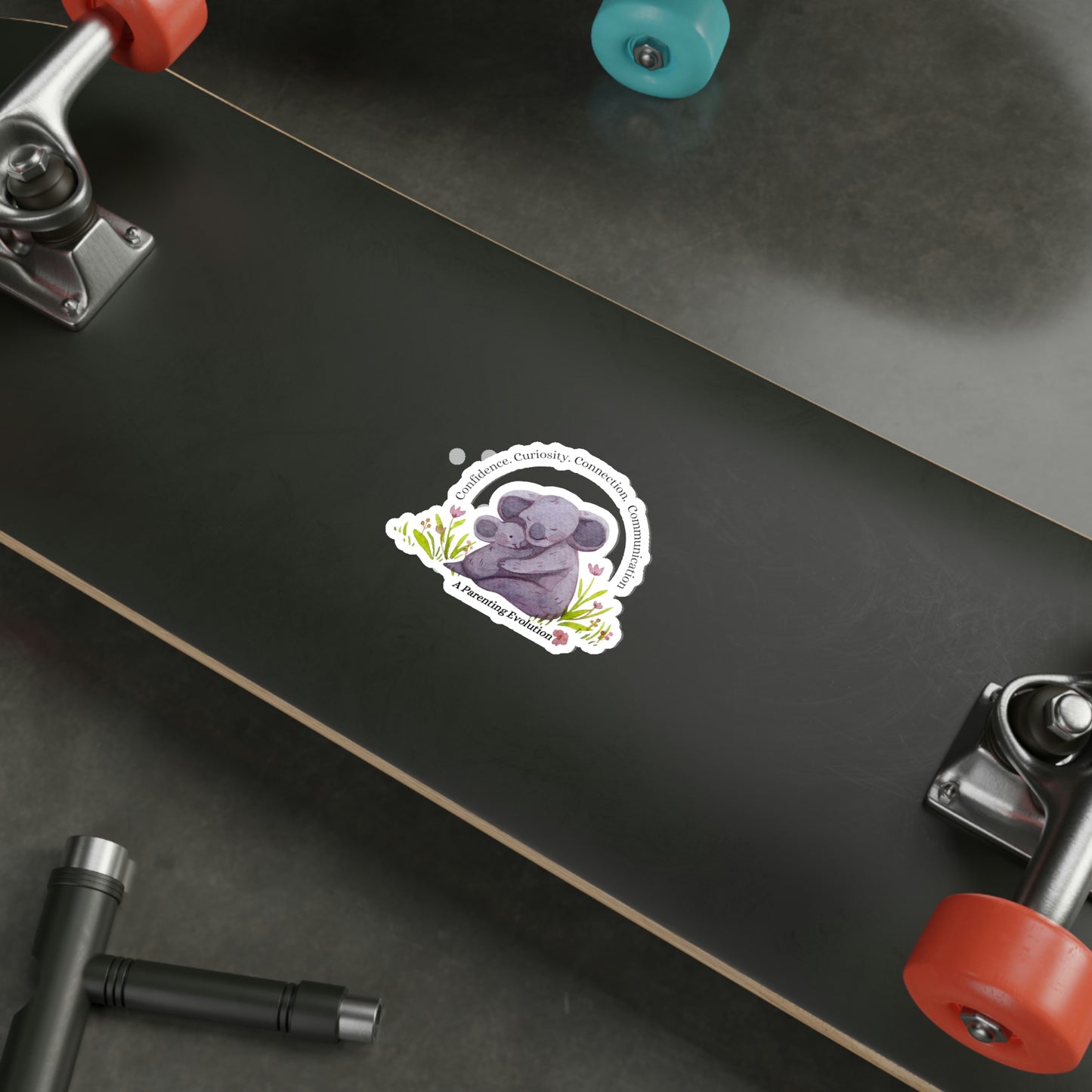 Koalas, Parenting Evolution, Parenting, Mom gift, Dad gift, Parenting Gift, Die-Cut Stickers