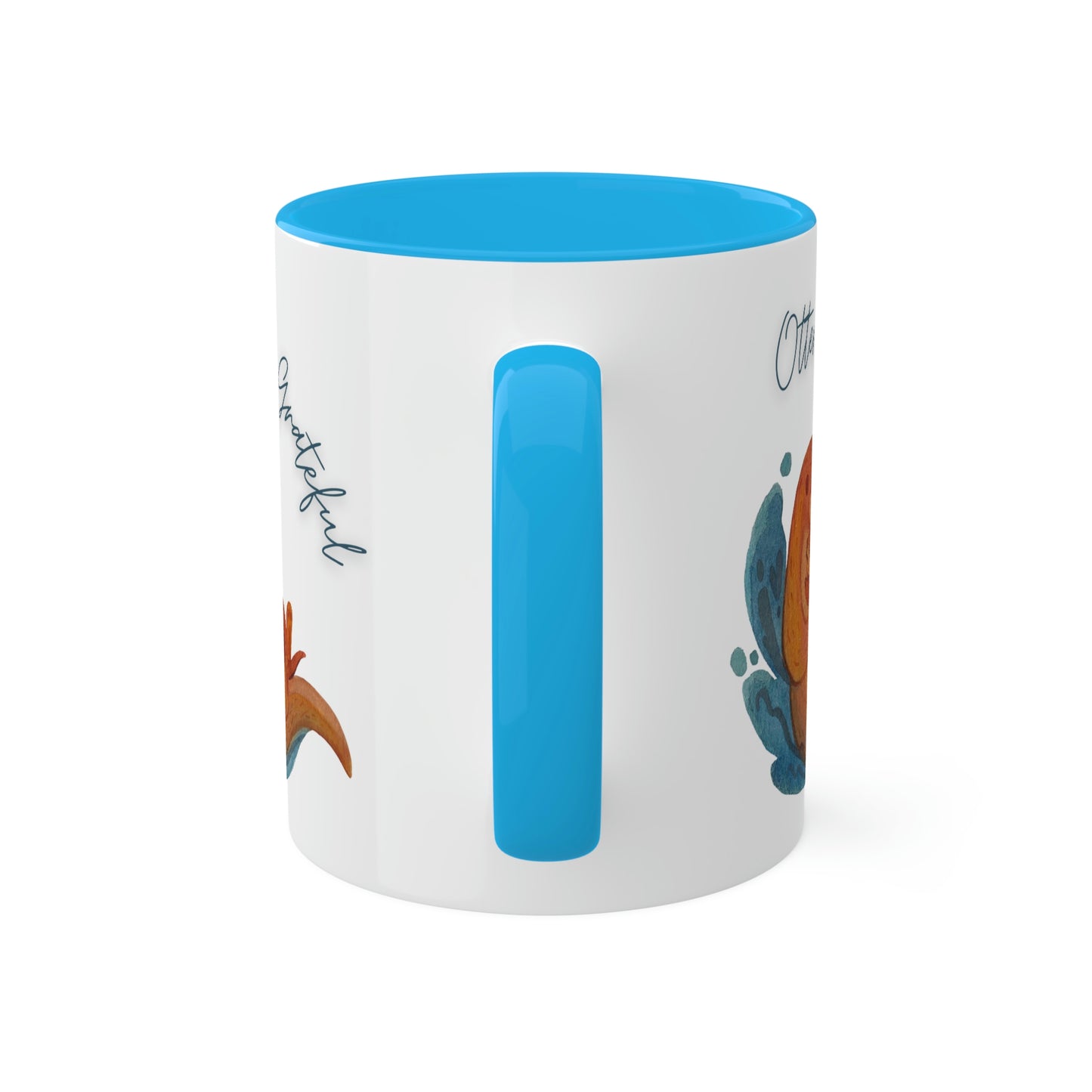 Otterly Grateful, Otter and baby, mom gift, dad gift, caregiver gift, color options Mug