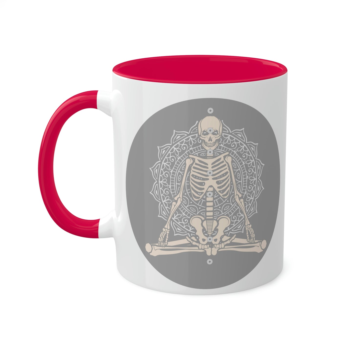 Skeleton, Yoga, Rest in Peace Multiple options, Colorful Mugs, 11oz