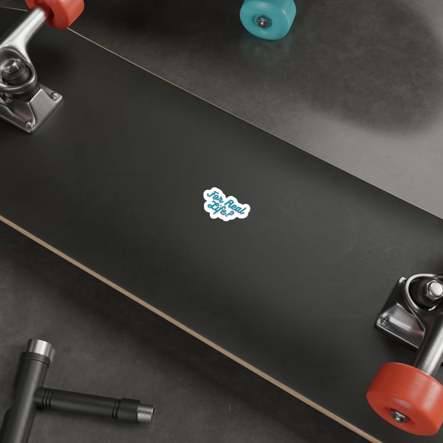 Bluey Quote, For Real life?! Die-Cut Stickers