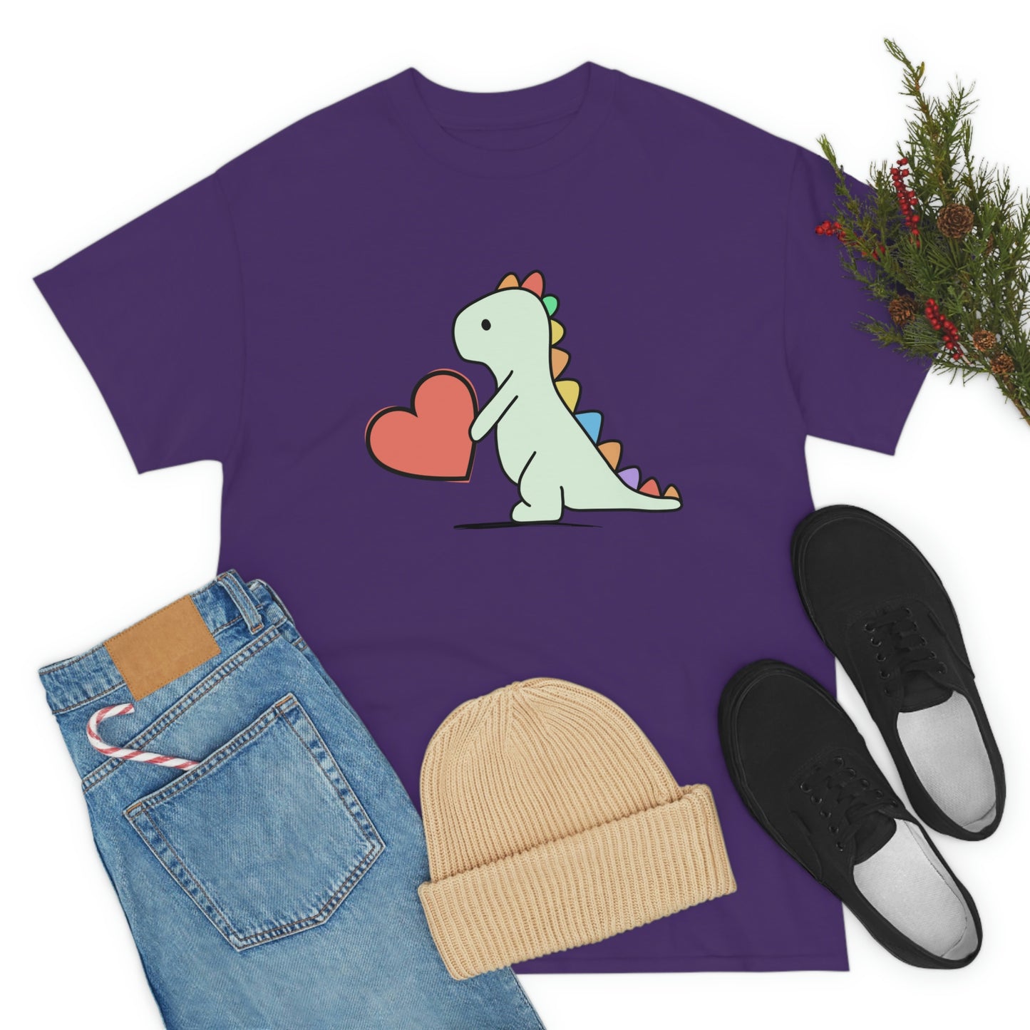 Dinosaur T-shirt, Rainbow Dinosaur, , Family Tshirts,