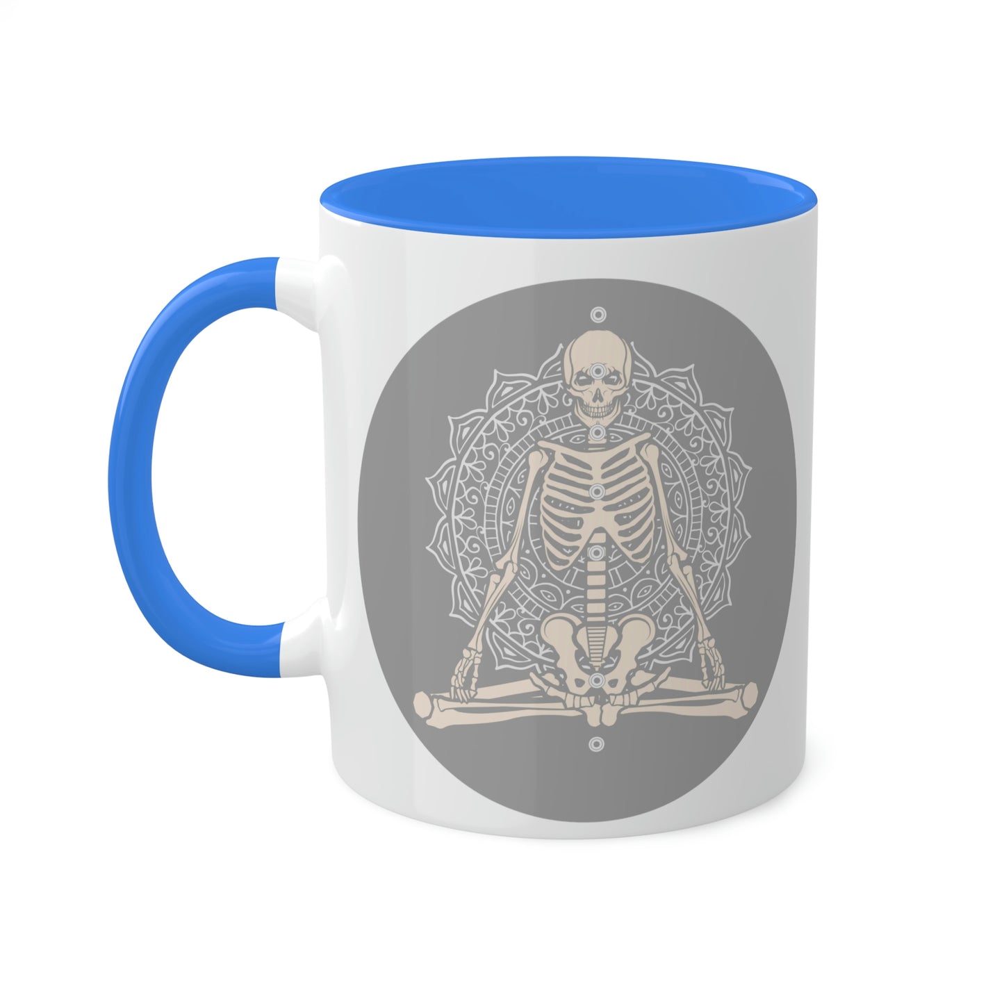 Skeleton, Yoga, Rest in Peace Multiple options, Colorful Mugs, 11oz