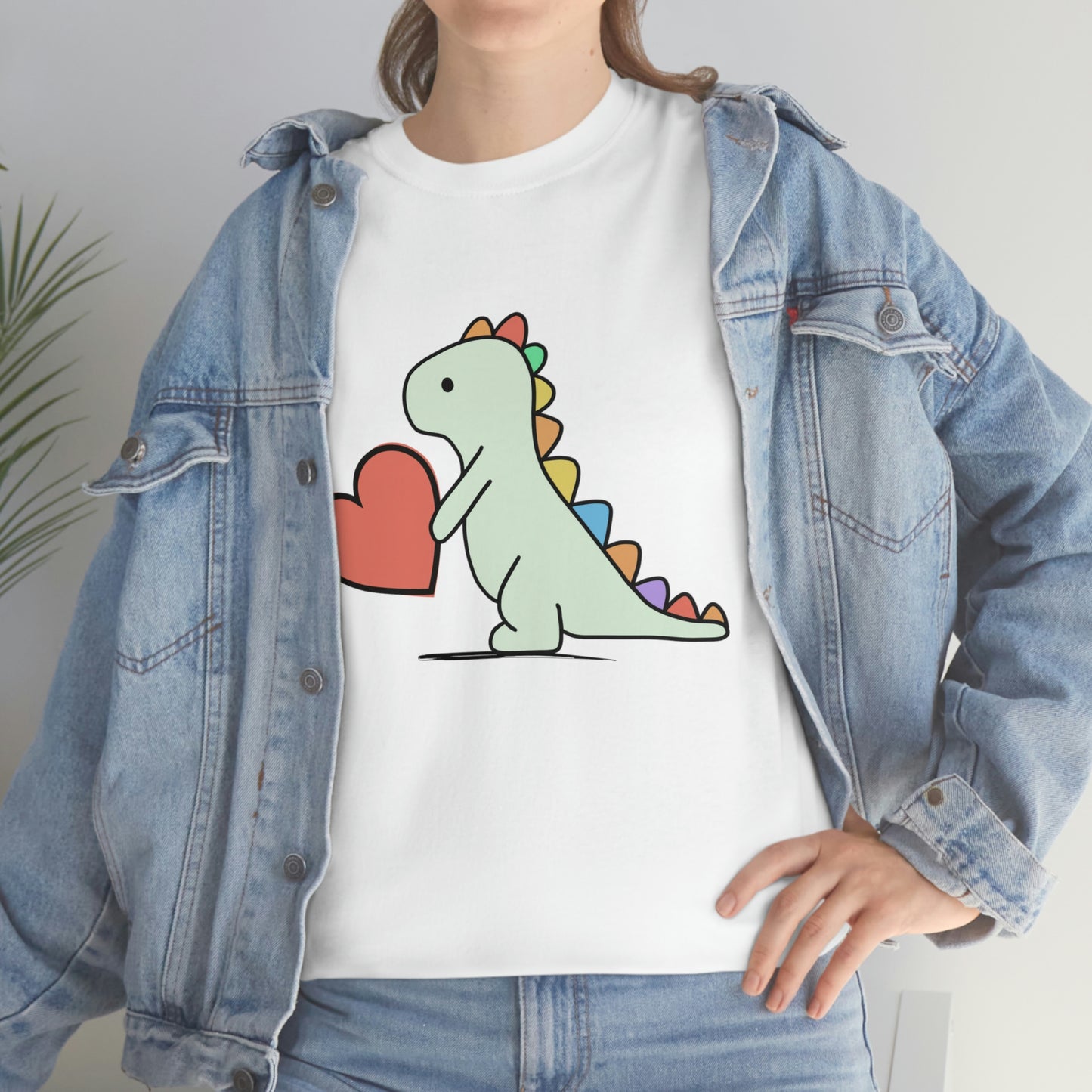 Dinosaur T-shirt, Rainbow Dinosaur, , Family Tshirts,