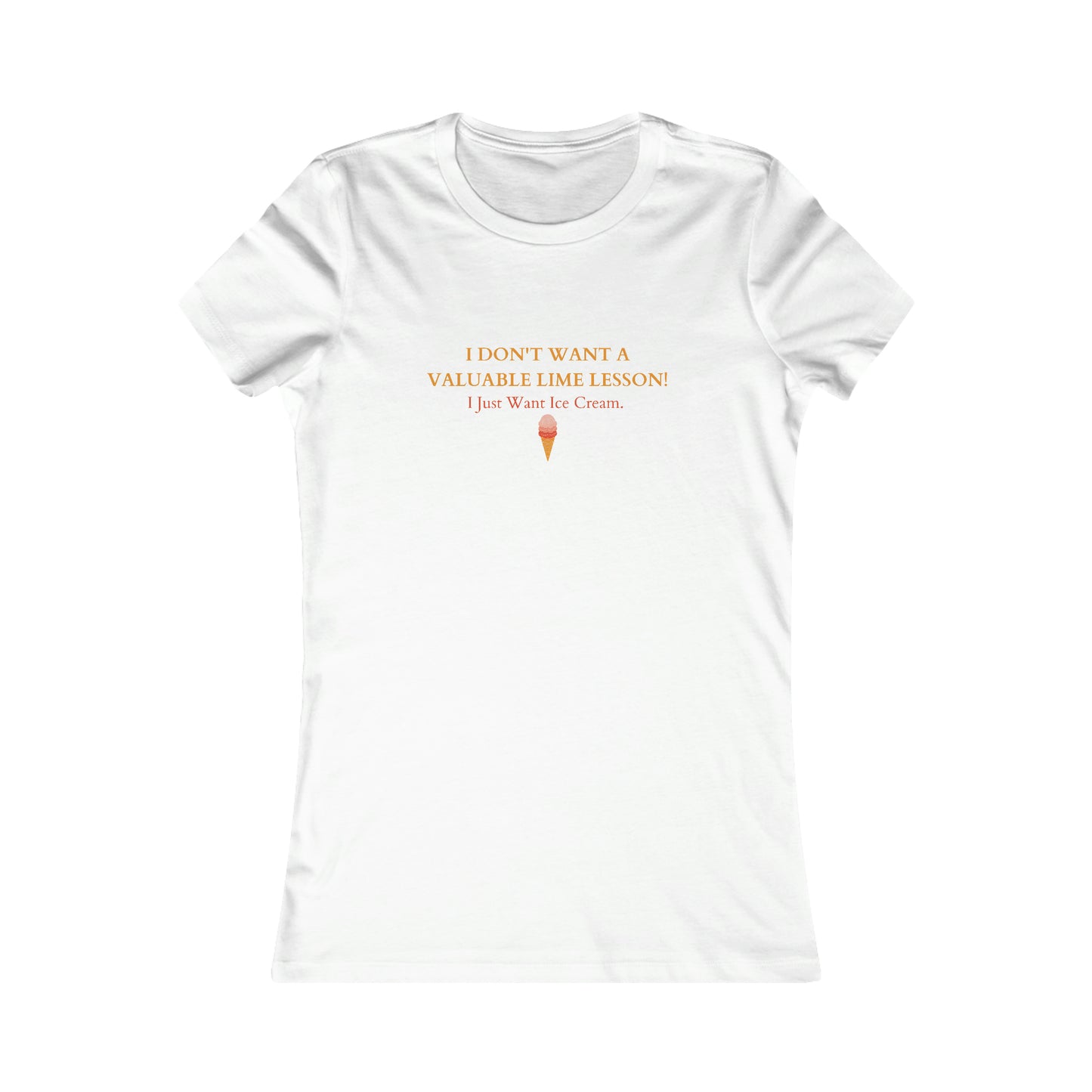 Bluey Quote Tshirt - "I Just want an Ice Cream"