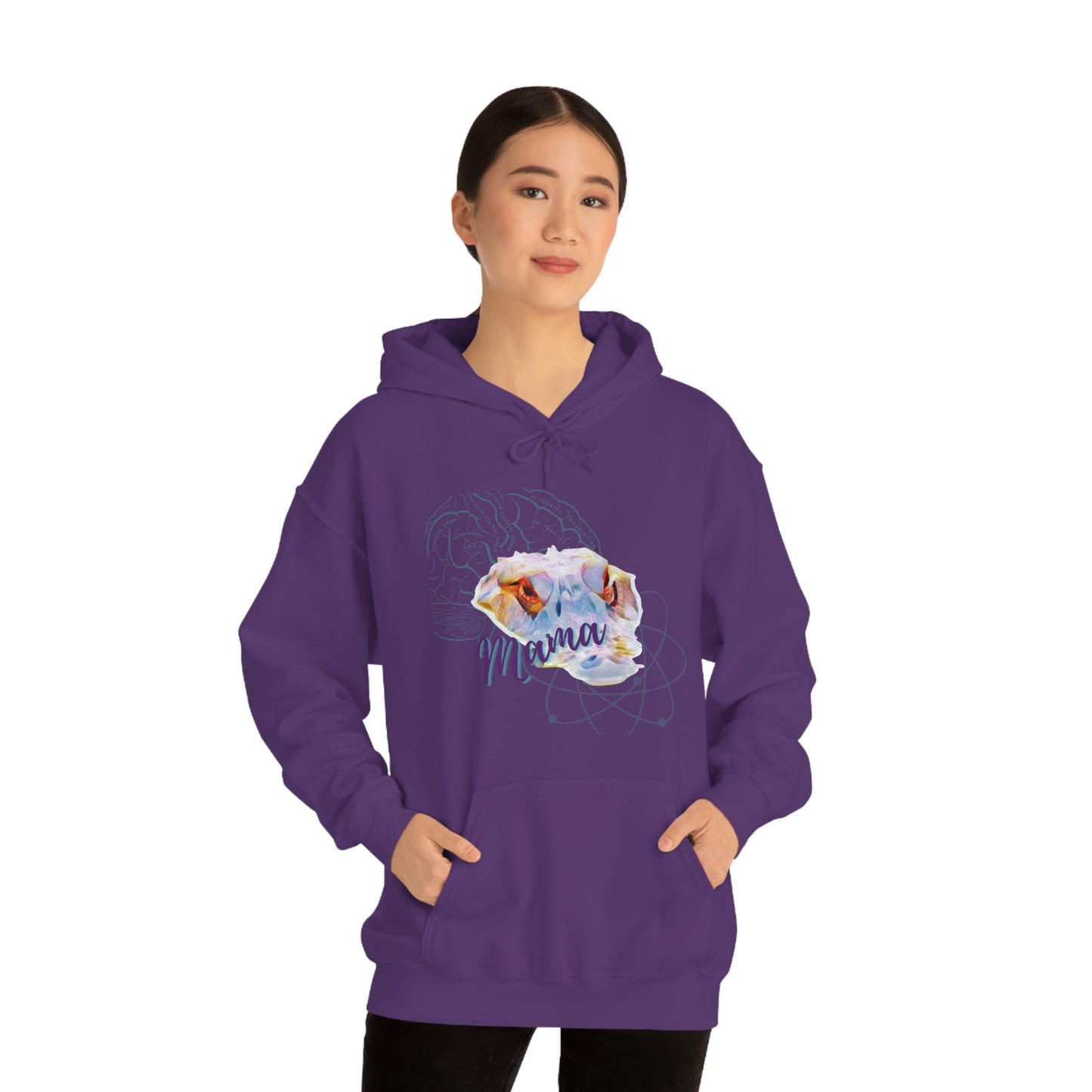 Just a Mama Gator, Parenting Hoodie, Unisex Hoodie