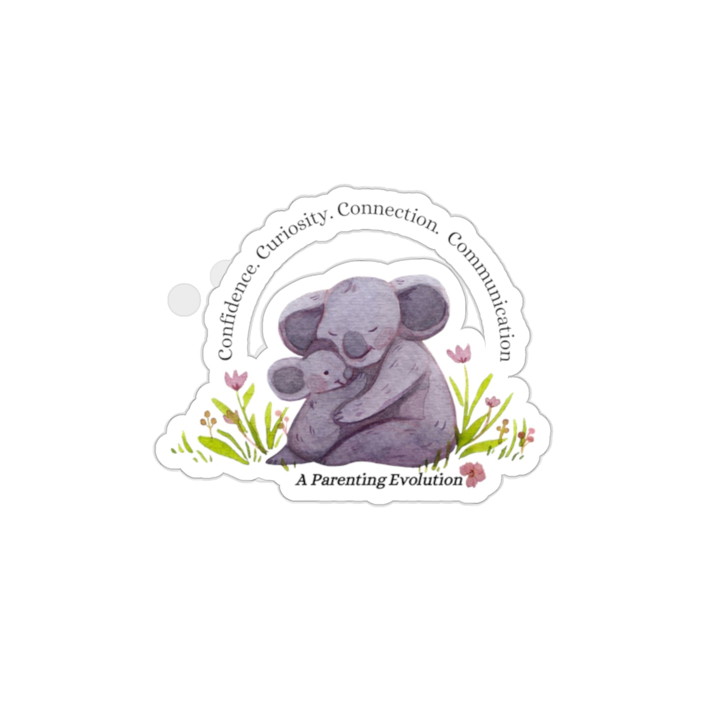 Koalas, Parenting Evolution, Parenting, Mom gift, Dad gift, Parenting Gift, Die-Cut Stickers