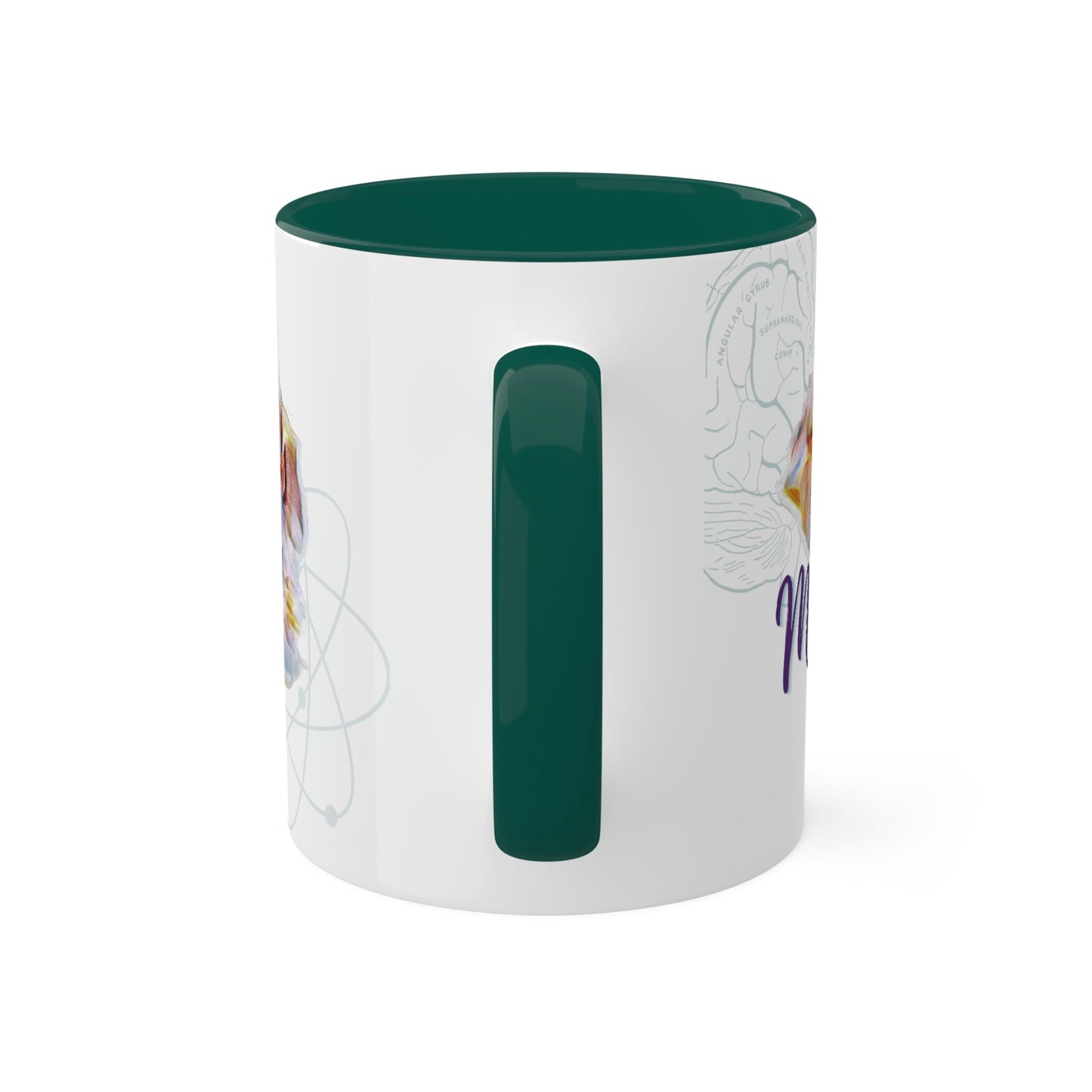 Just a Mama Gator -multiple options-Colorful Mugs, 11oz, Parenting Science
