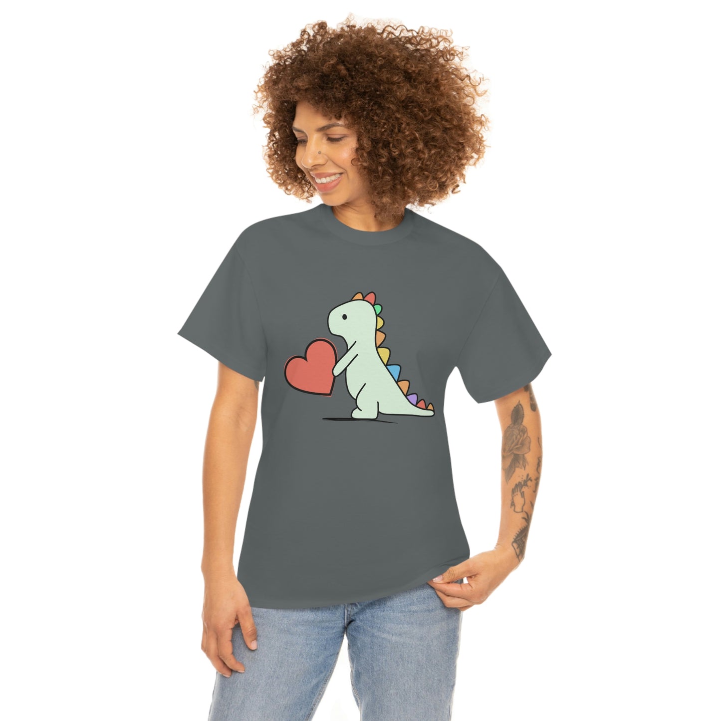 Dinosaur T-shirt, Rainbow Dinosaur, , Family Tshirts,