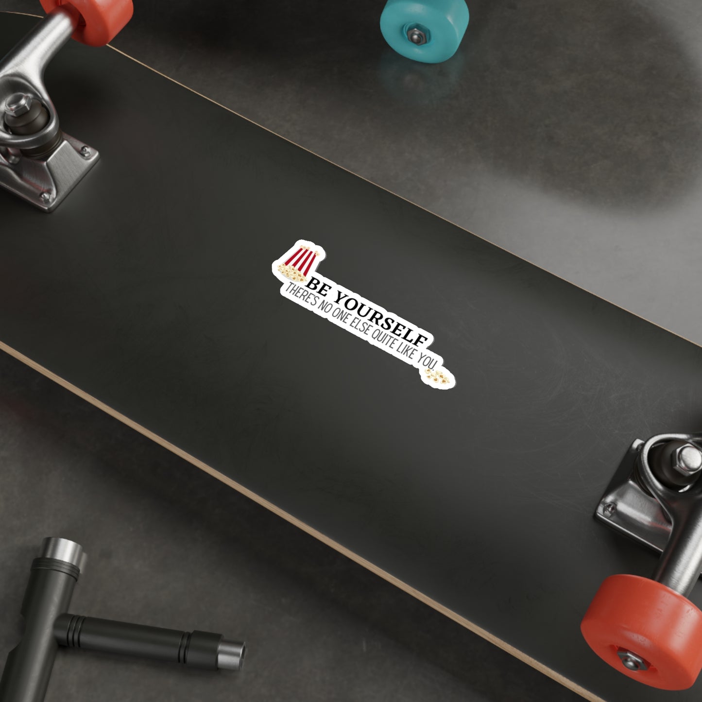 Bluey Quote, Be Yourself. Die-Cut Stickers