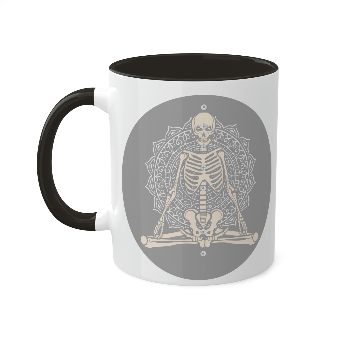 Skeleton, Yoga, Rest in Peace Multiple options, Colorful Mugs, 11oz