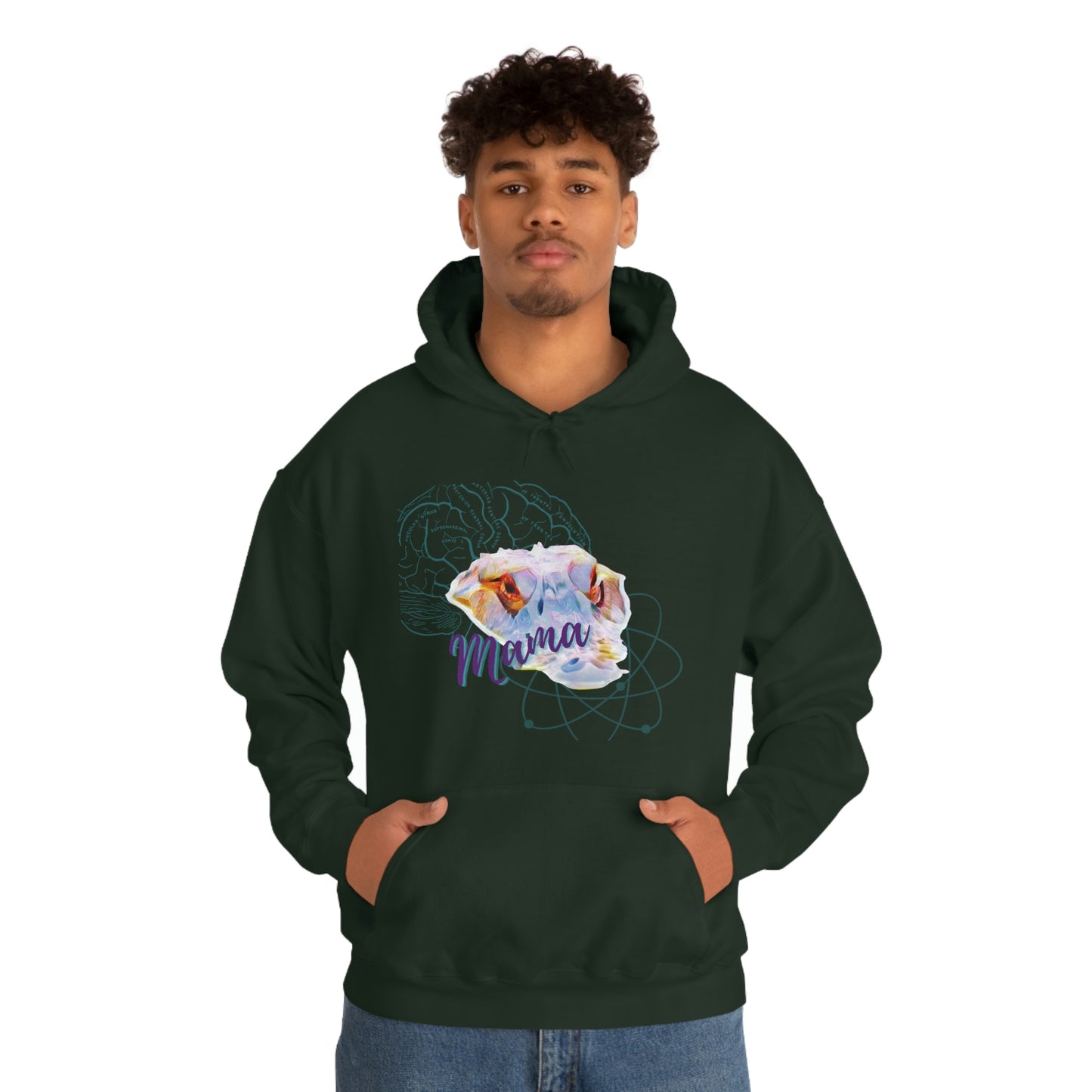 Just a Mama Gator, Parenting Hoodie, Unisex Hoodie
