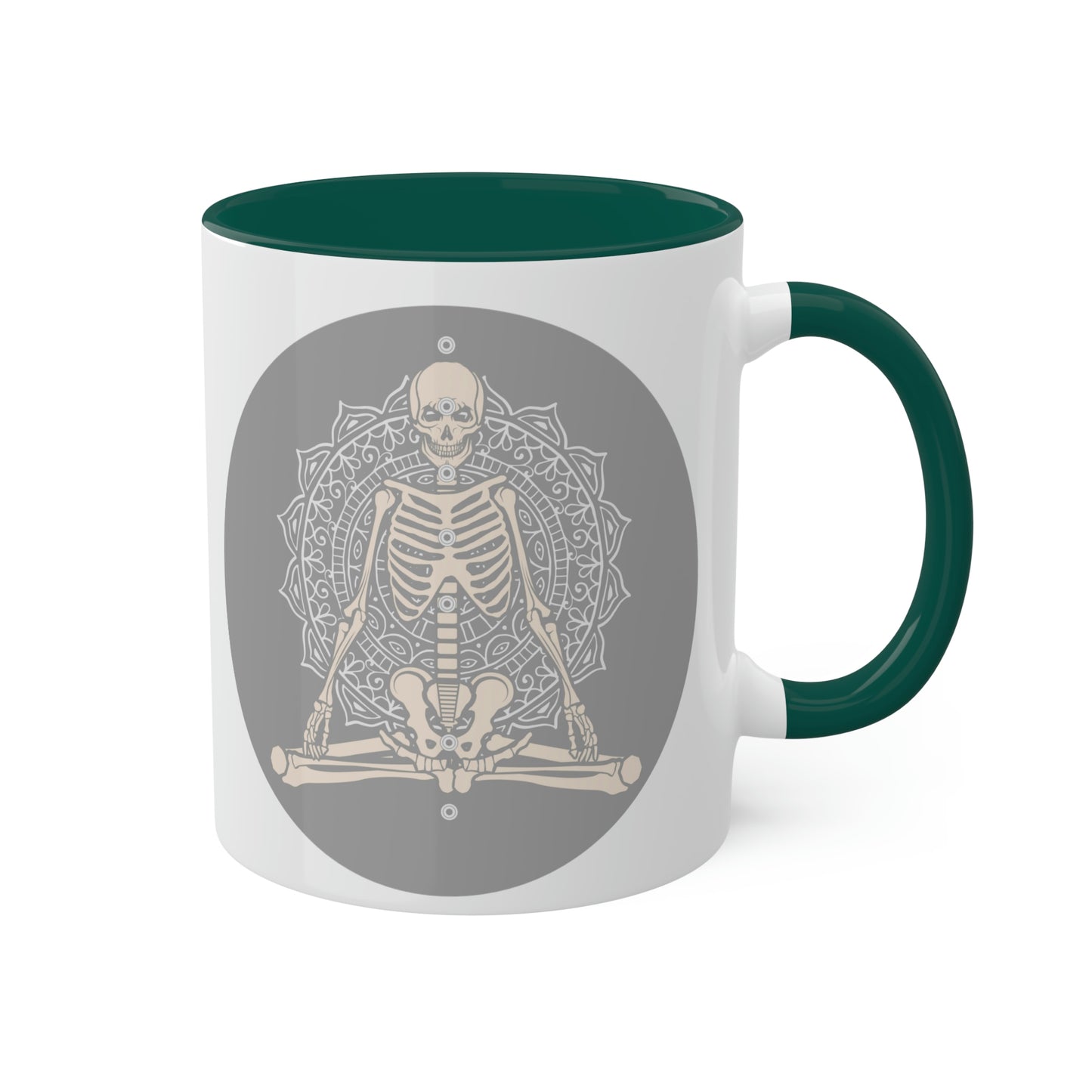 Skeleton, Yoga, Rest in Peace Multiple options, Colorful Mugs, 11oz