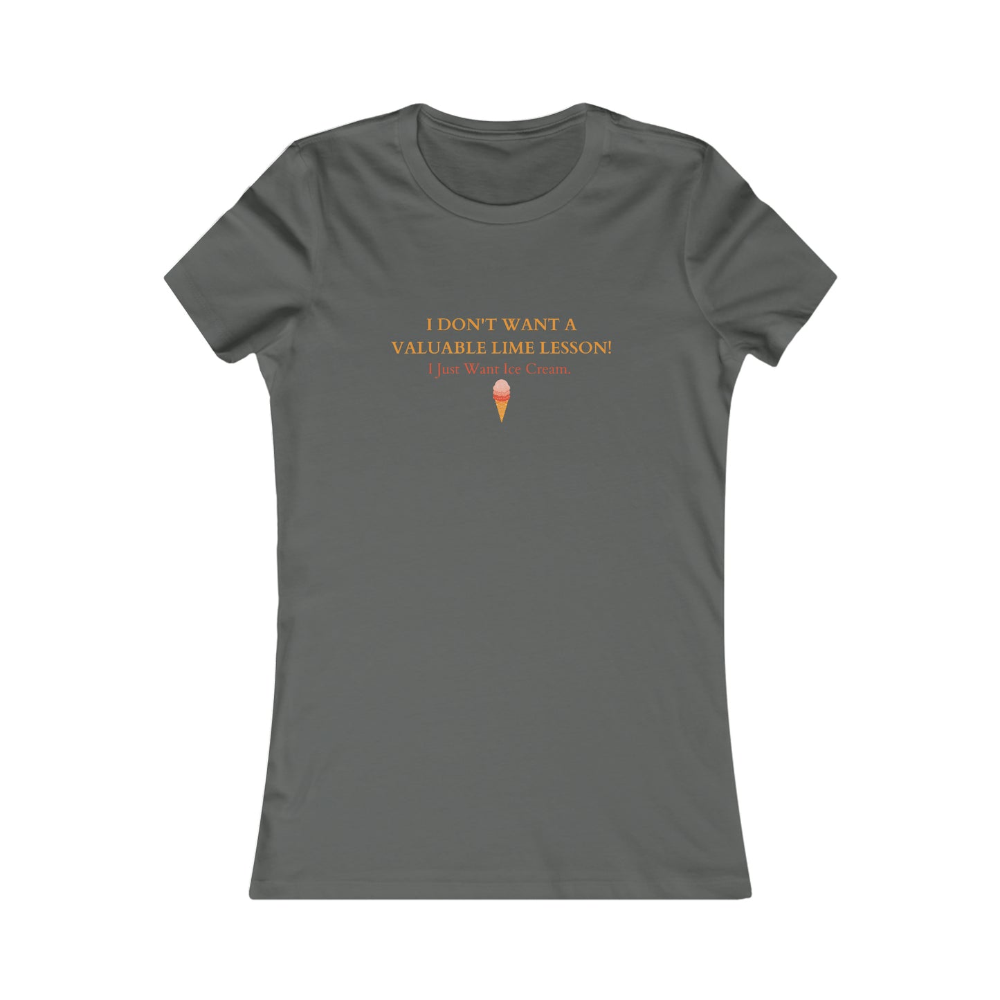 Bluey Quote Tshirt - "I Just want an Ice Cream"