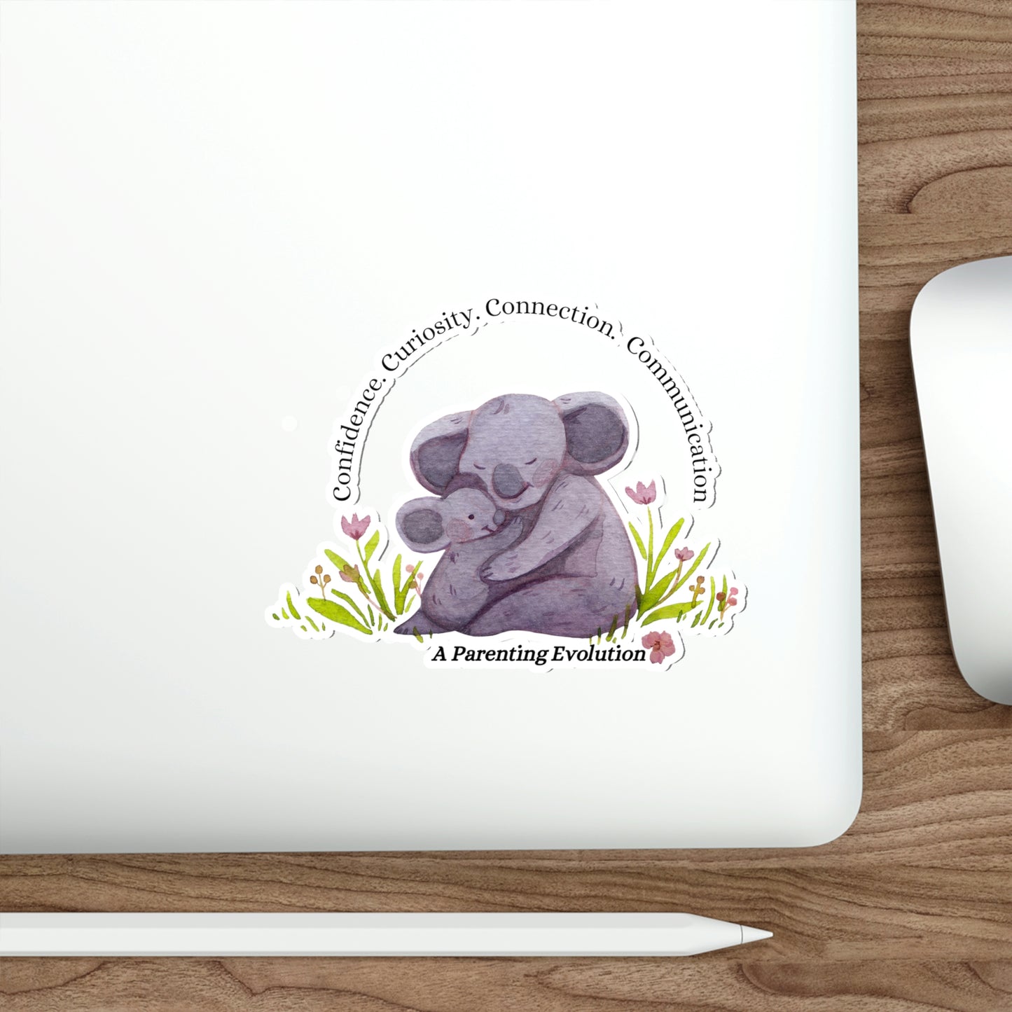 Koalas, Parenting Evolution, Parenting, Mom gift, Dad gift, Parenting Gift, Die-Cut Stickers